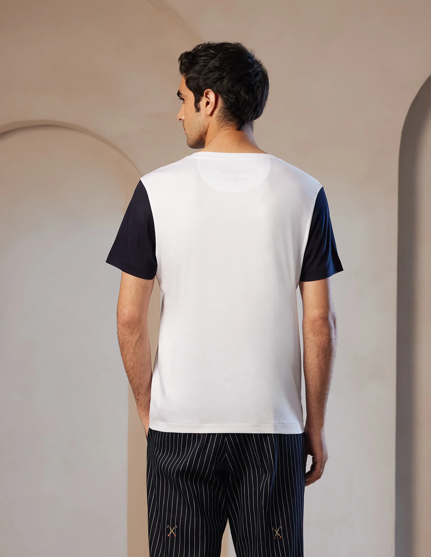 Pacho X Crest Logo Slim Fit T-Shirt - Image 5