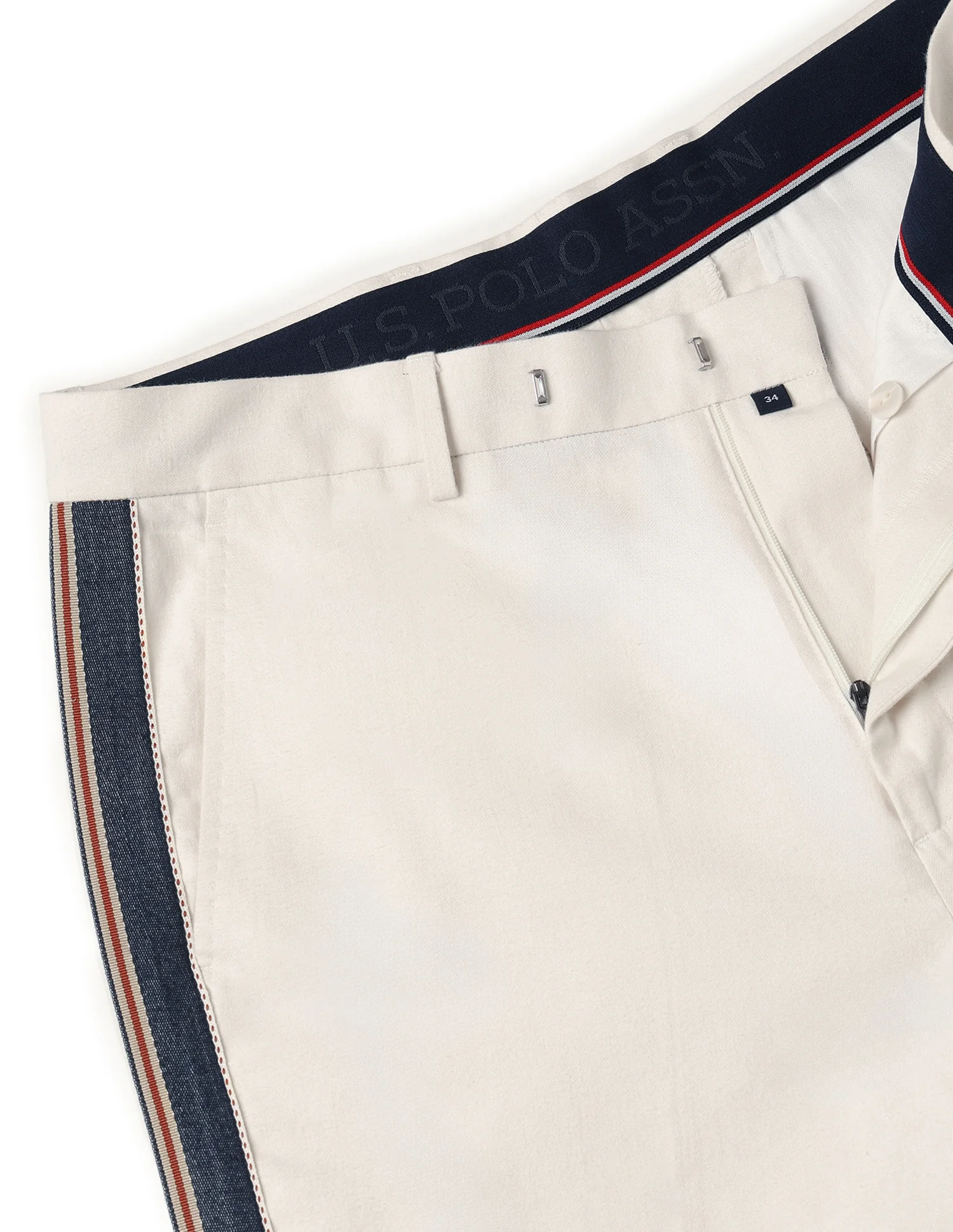Pacho X Denver Slim Fit Linen Trousers - Image 7