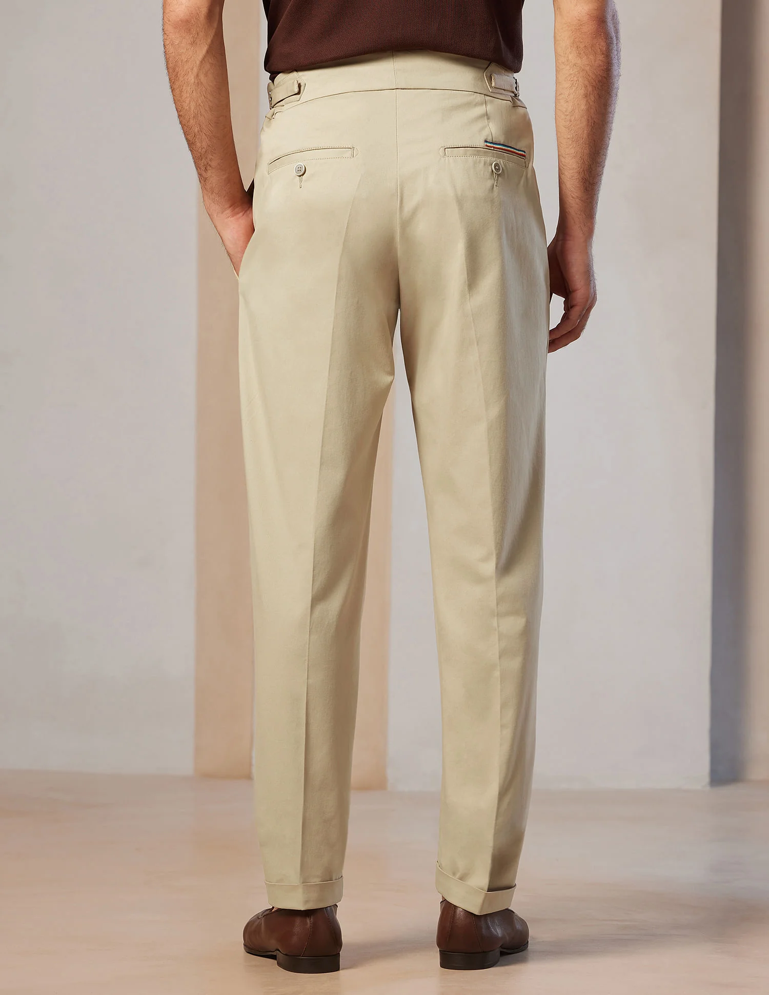 Pacho X Denver Slim Pleated Trousers - Image 5