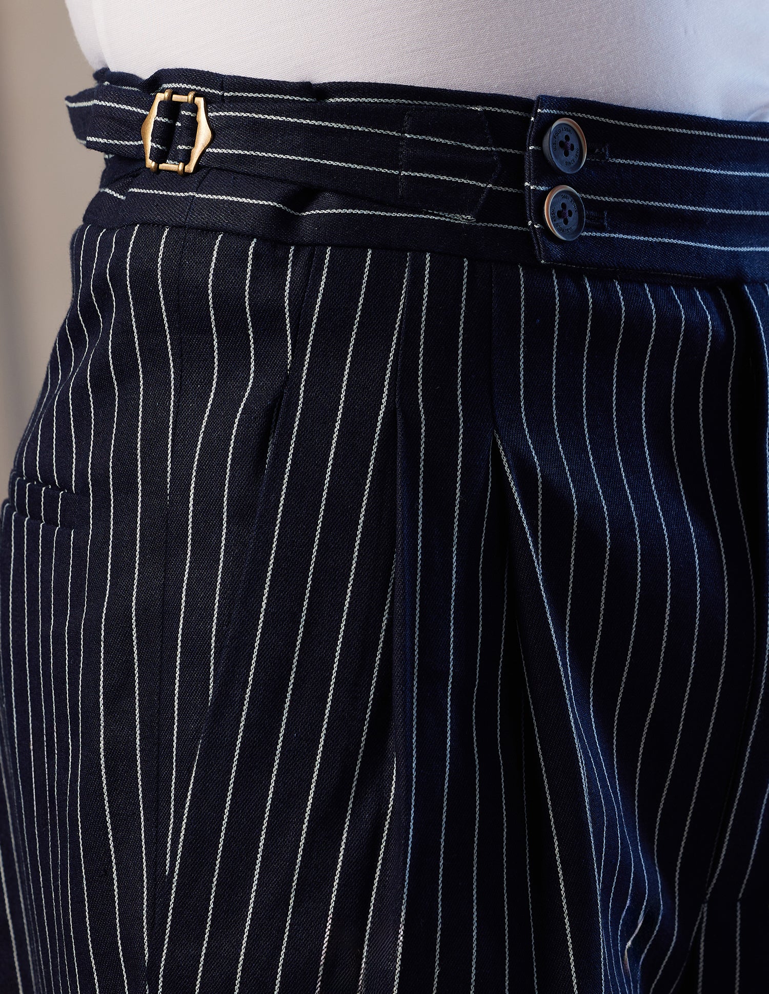 Pacho X Denver Slim Pleated Trousers - Image 6
