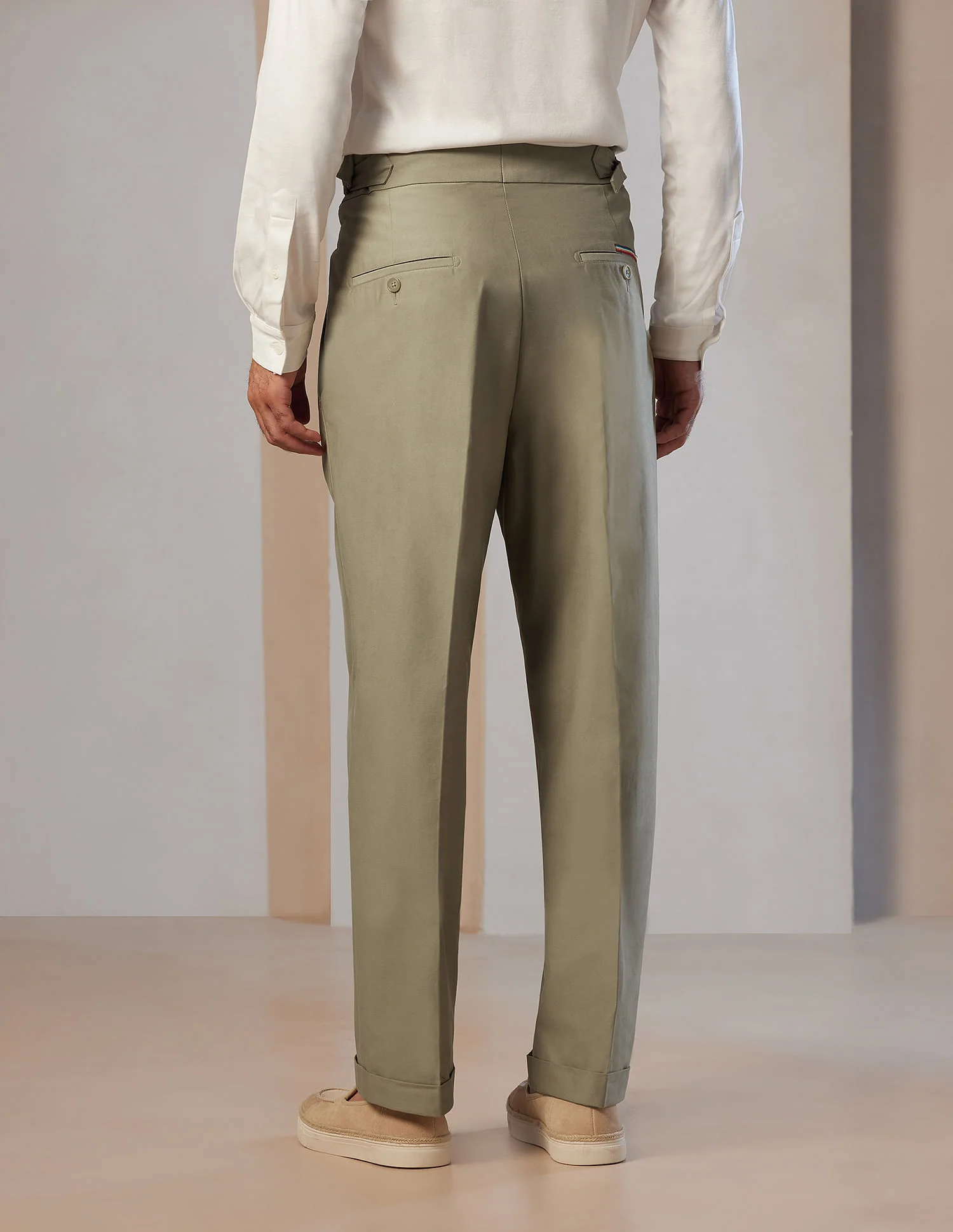 Pacho X Denver Slim Pleated Trousers - Image 5