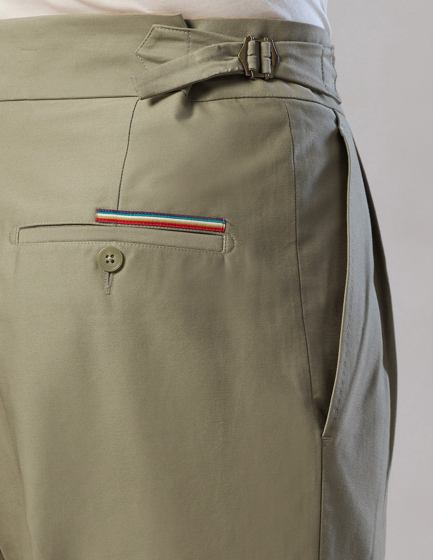 Pacho X Denver Slim Pleated Trousers - Image 7