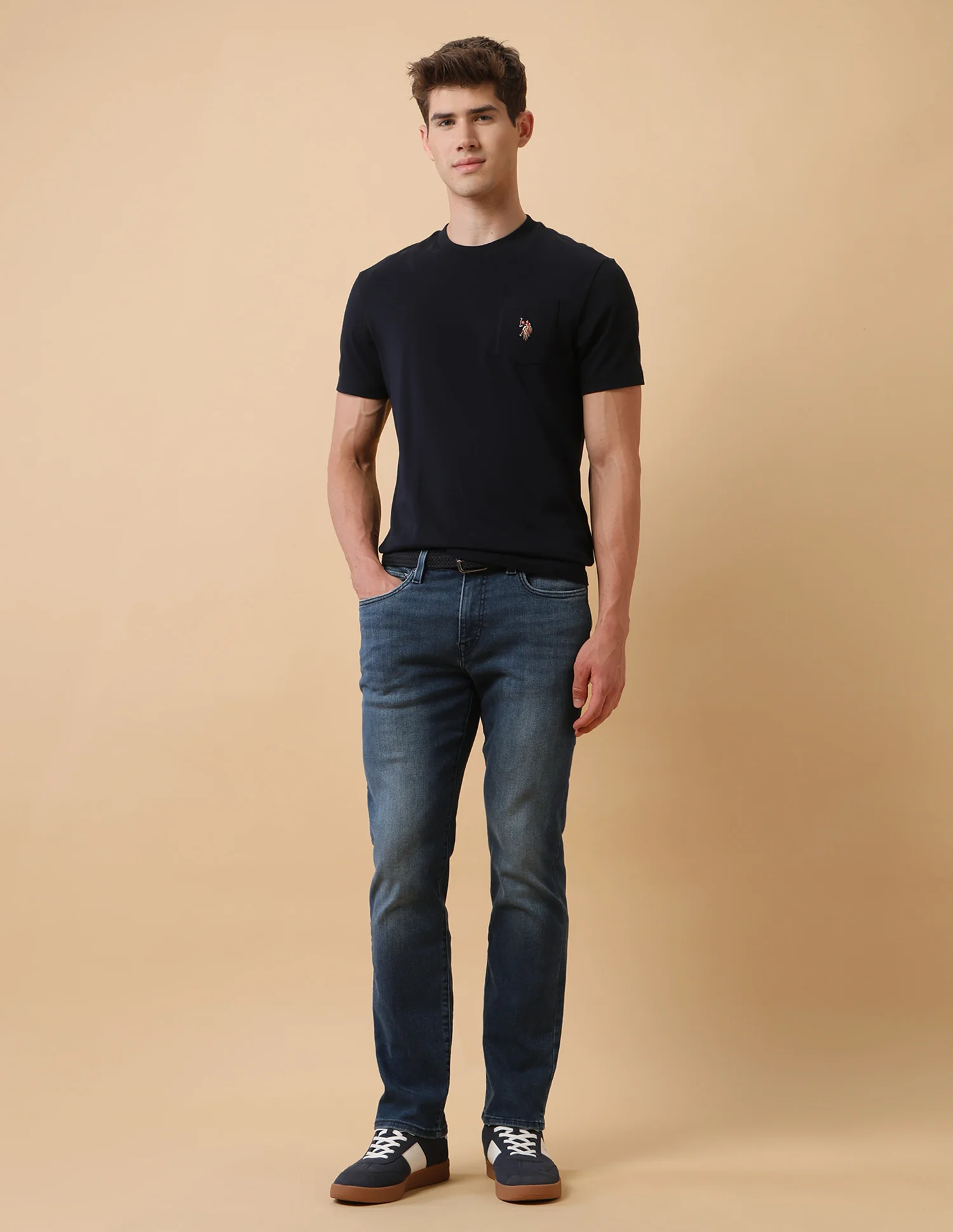 Pacho X Harold Slim Straight Fit Blue Jeans - Image 3