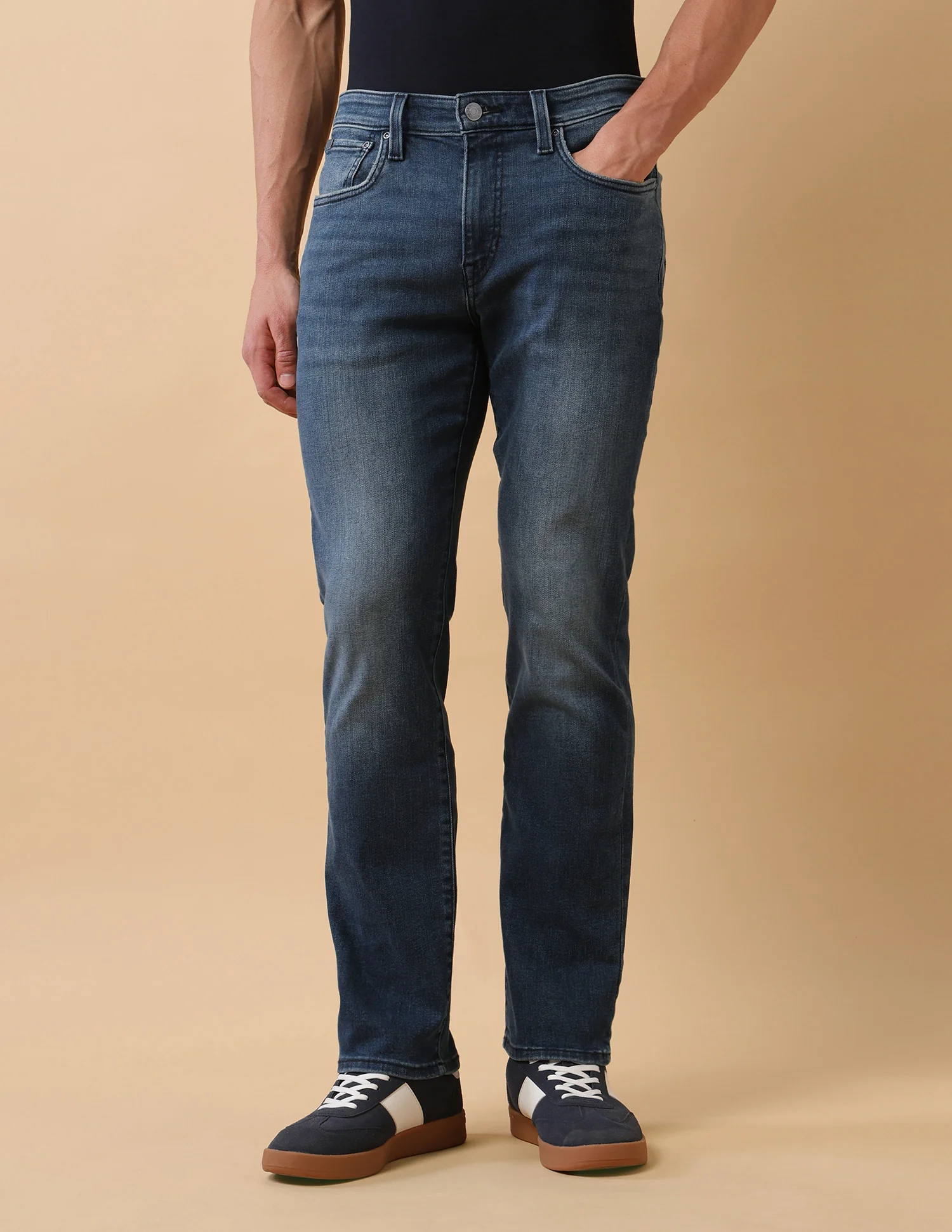 Pacho X Harold Slim Straight Fit Blue Jeans - Image 6