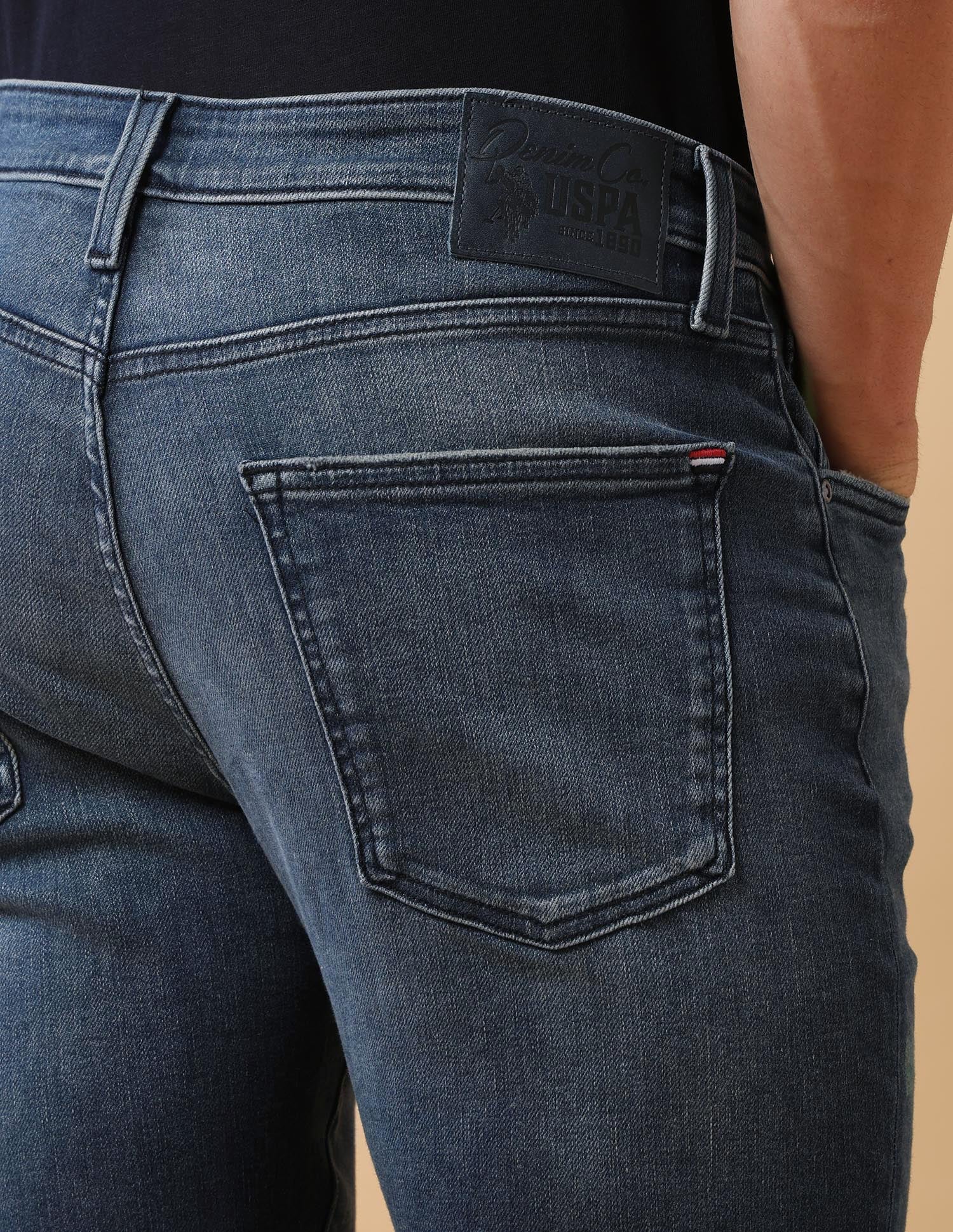 Pacho X Harold Slim Straight Fit Blue Jeans - Image 8