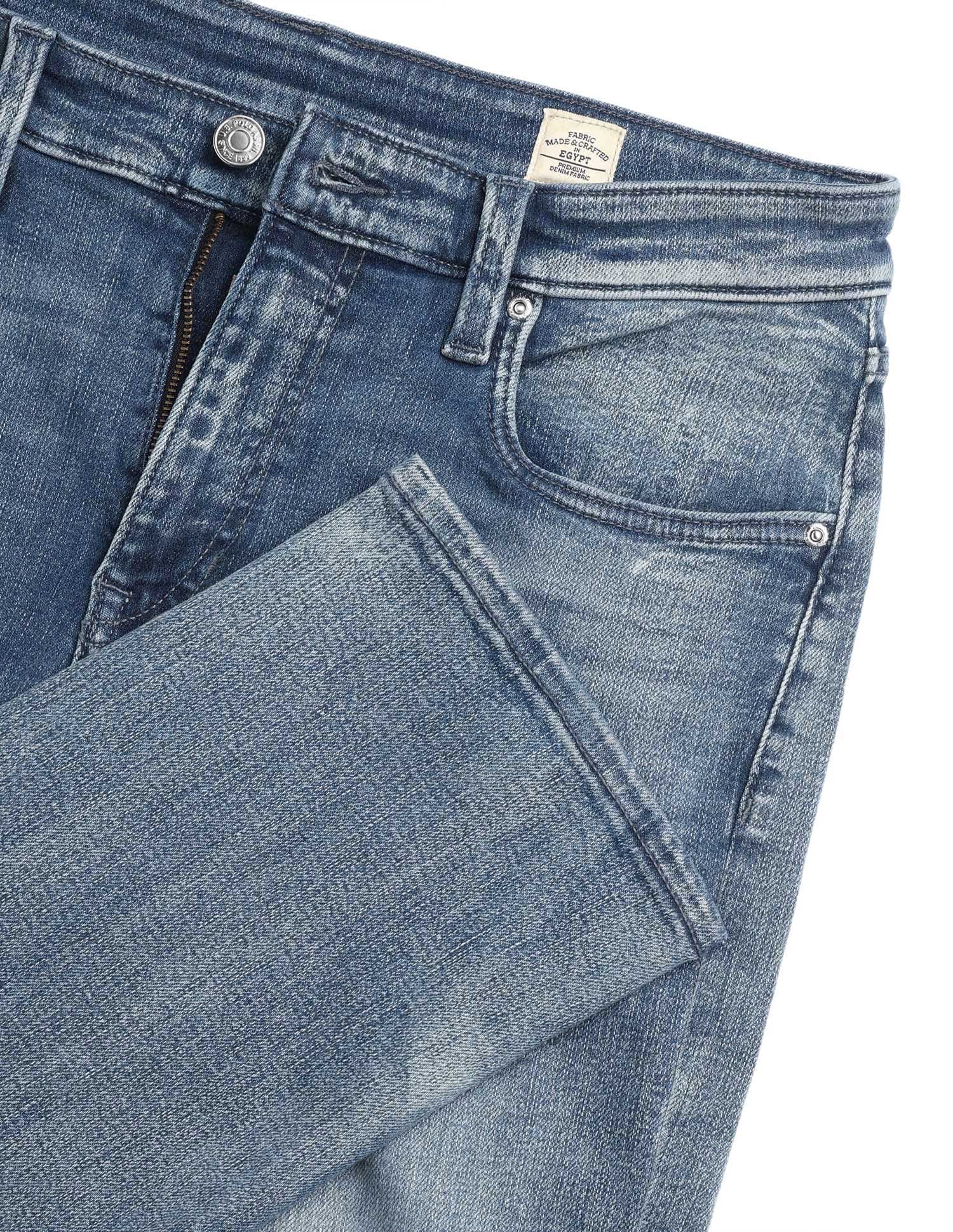 Pacho X Harold Slim Straight Fit Blue Jeans - Image 2
