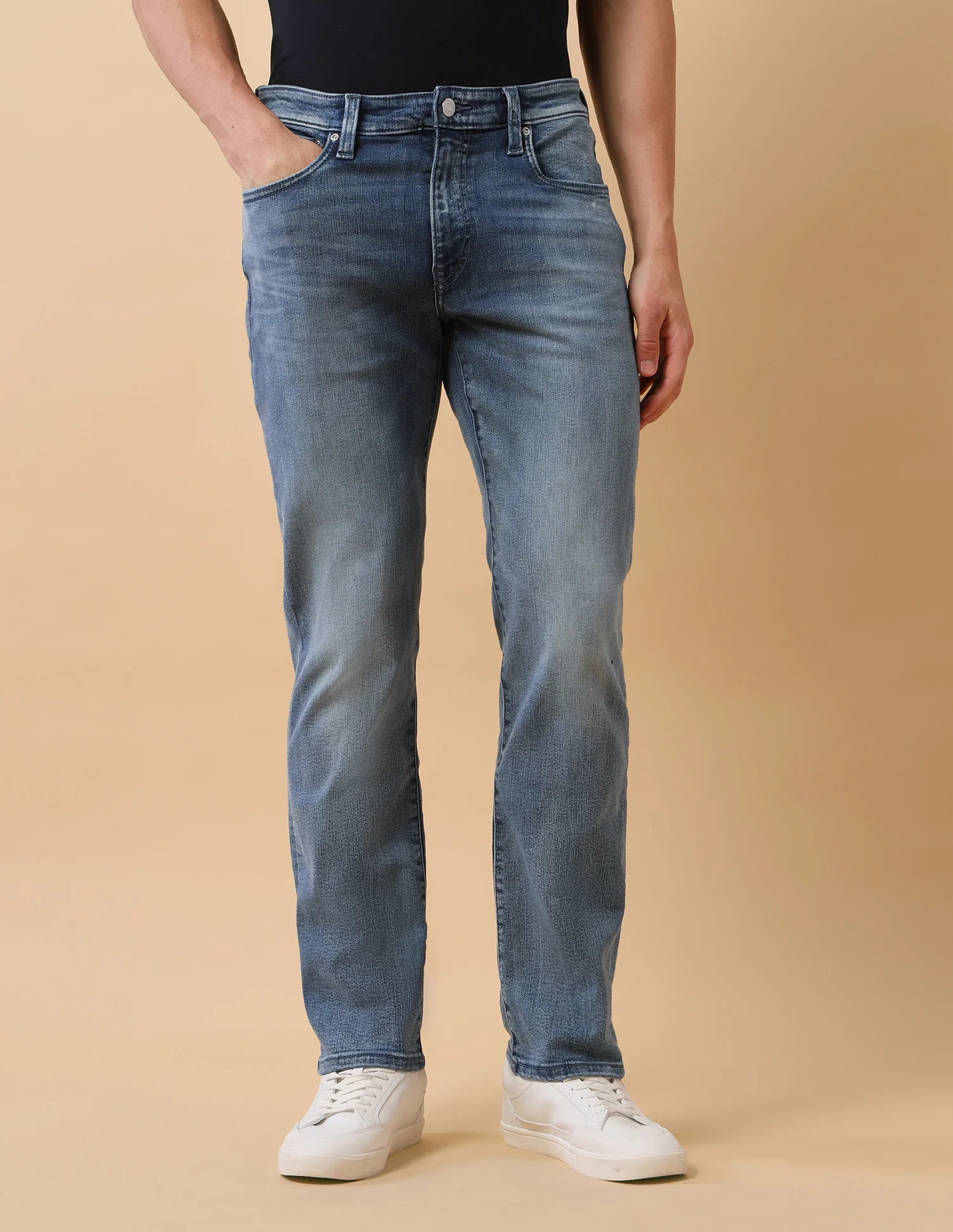 Pacho X Harold Slim Straight Fit Blue Jeans - Image 6