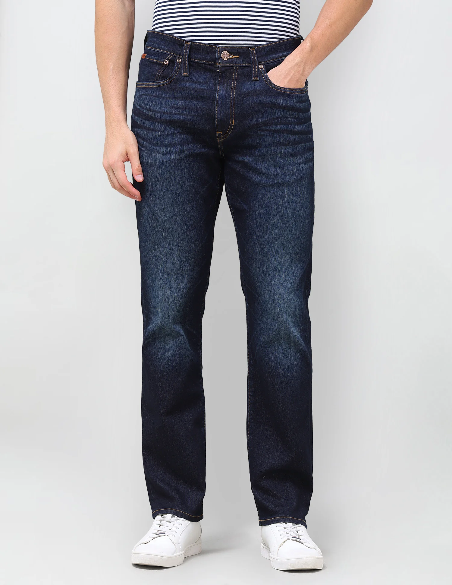 Pacho X Harold Slim Straight Fit Blue Jeans - Image 6