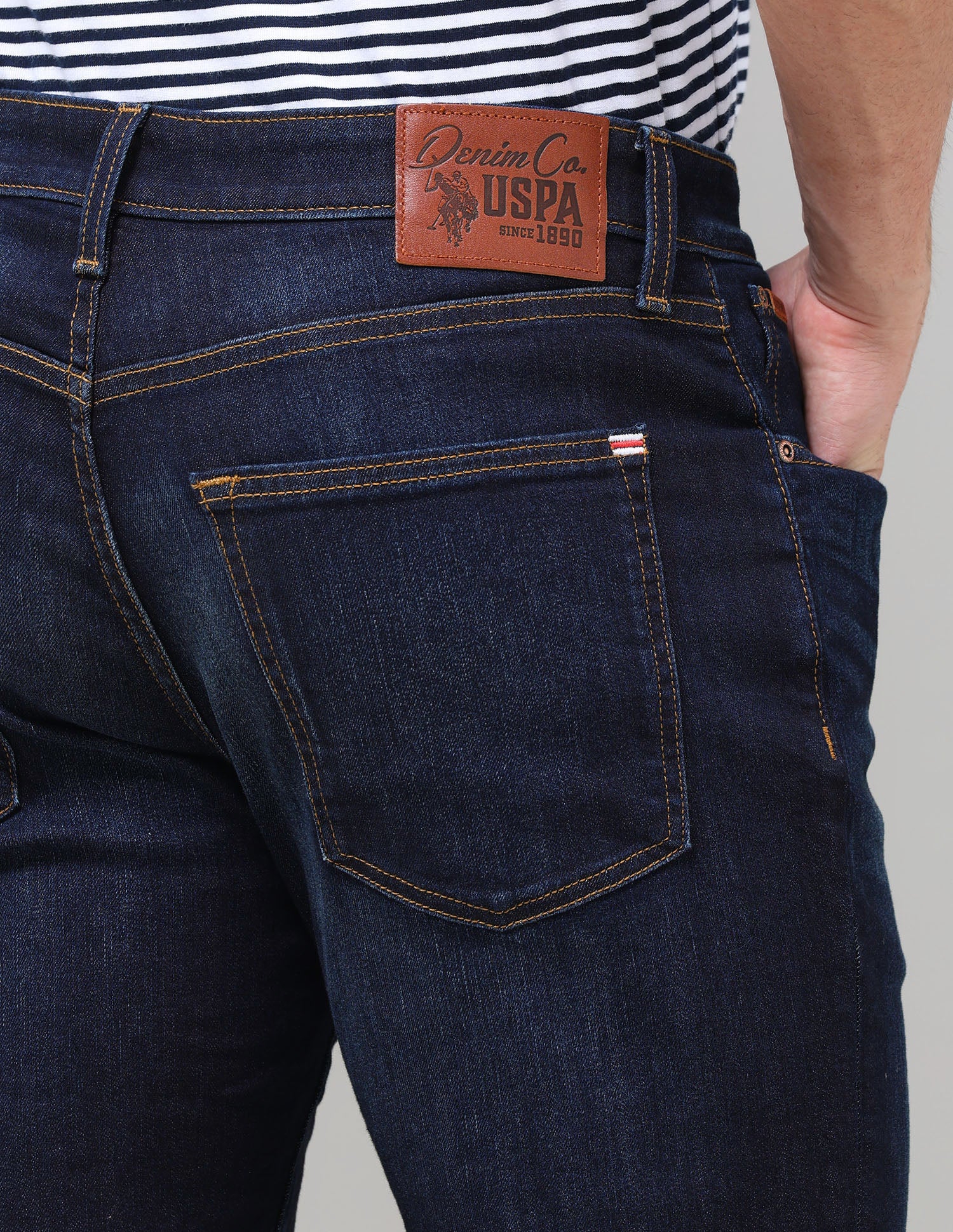 Pacho X Harold Slim Straight Fit Blue Jeans - Image 8