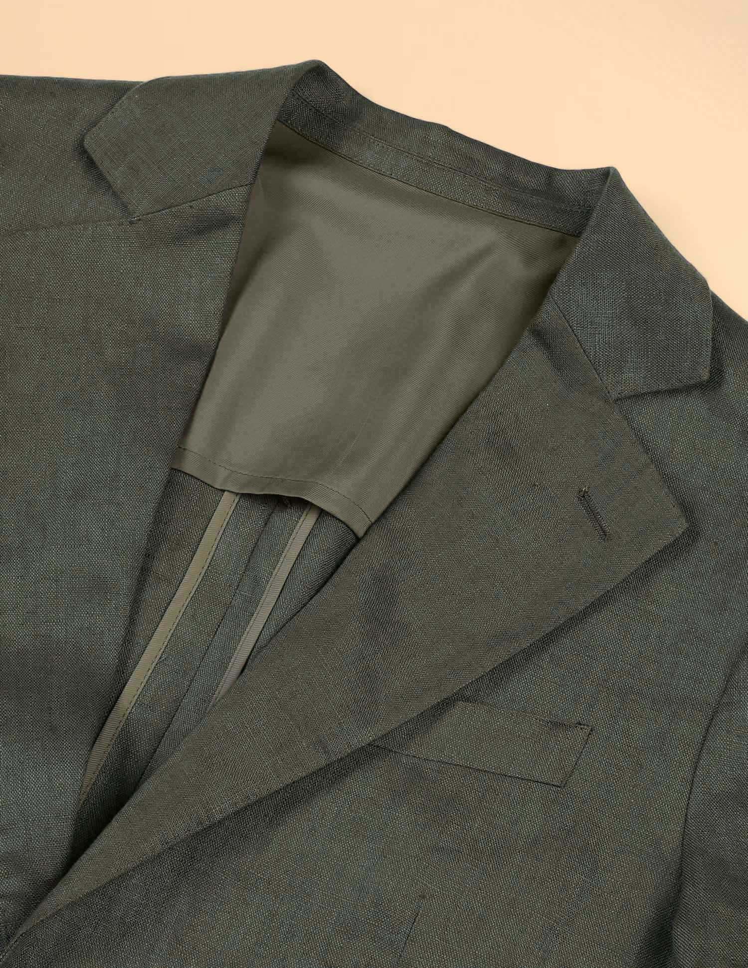 Pacho X Pure Linen Slim Fit Blazer - Image 2