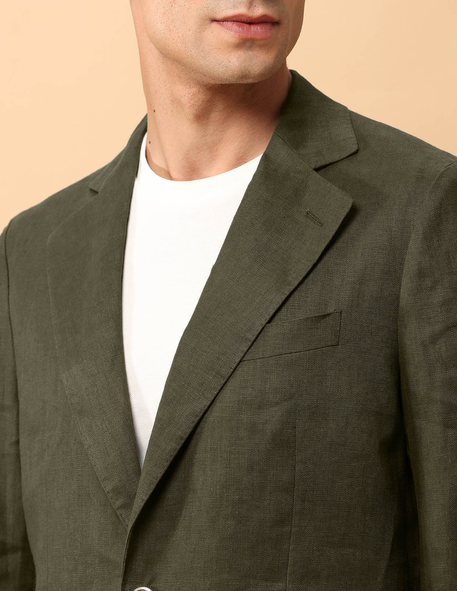 Pacho X Pure Linen Slim Fit Blazer - Image 7