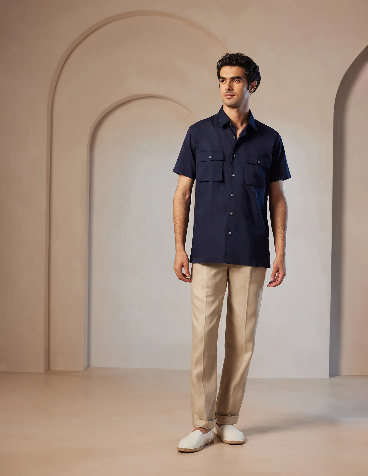 Pacho X Relaxed Fit Cotton Shirt - Image 3