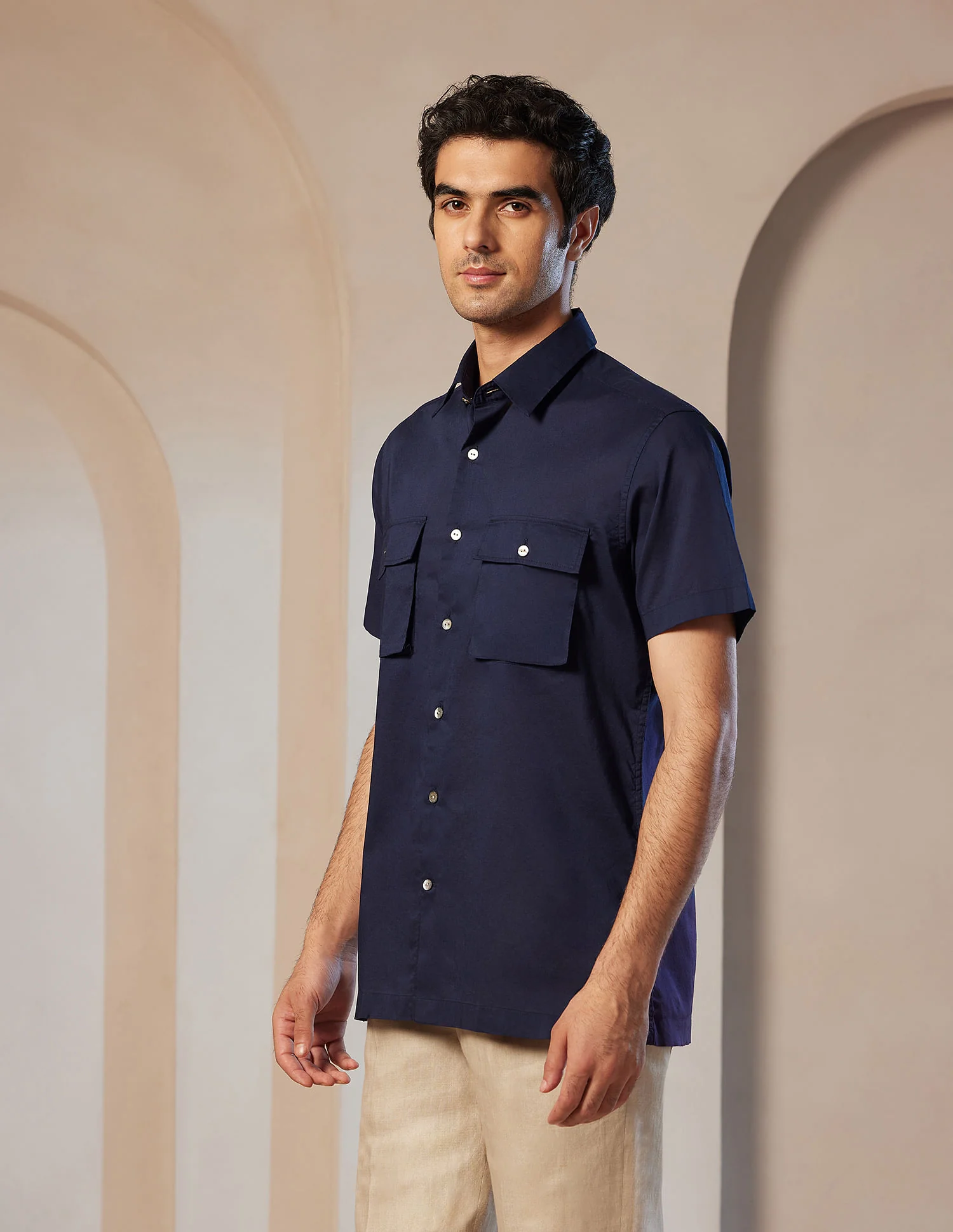 Pacho X Relaxed Fit Cotton Shirt - Image 4