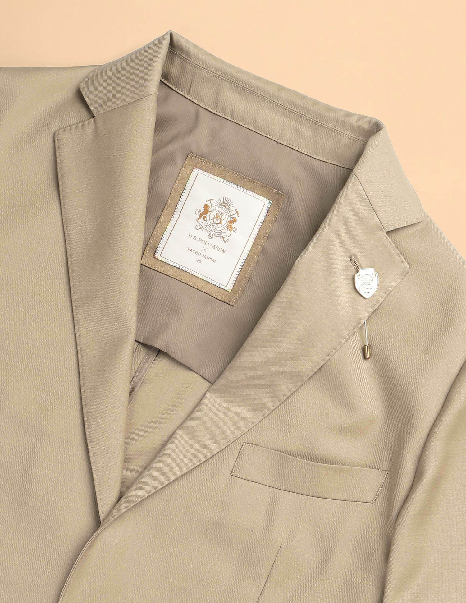 Pacho X Satin Slim Fit Blazer - Image 2