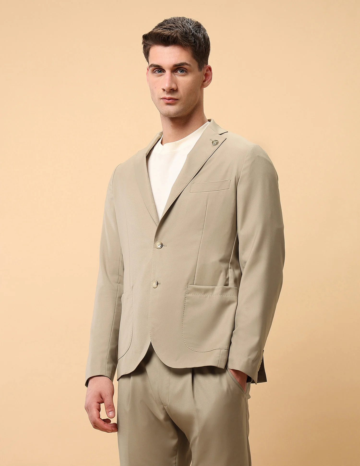 Pacho X Satin Slim Fit Blazer - Image 4