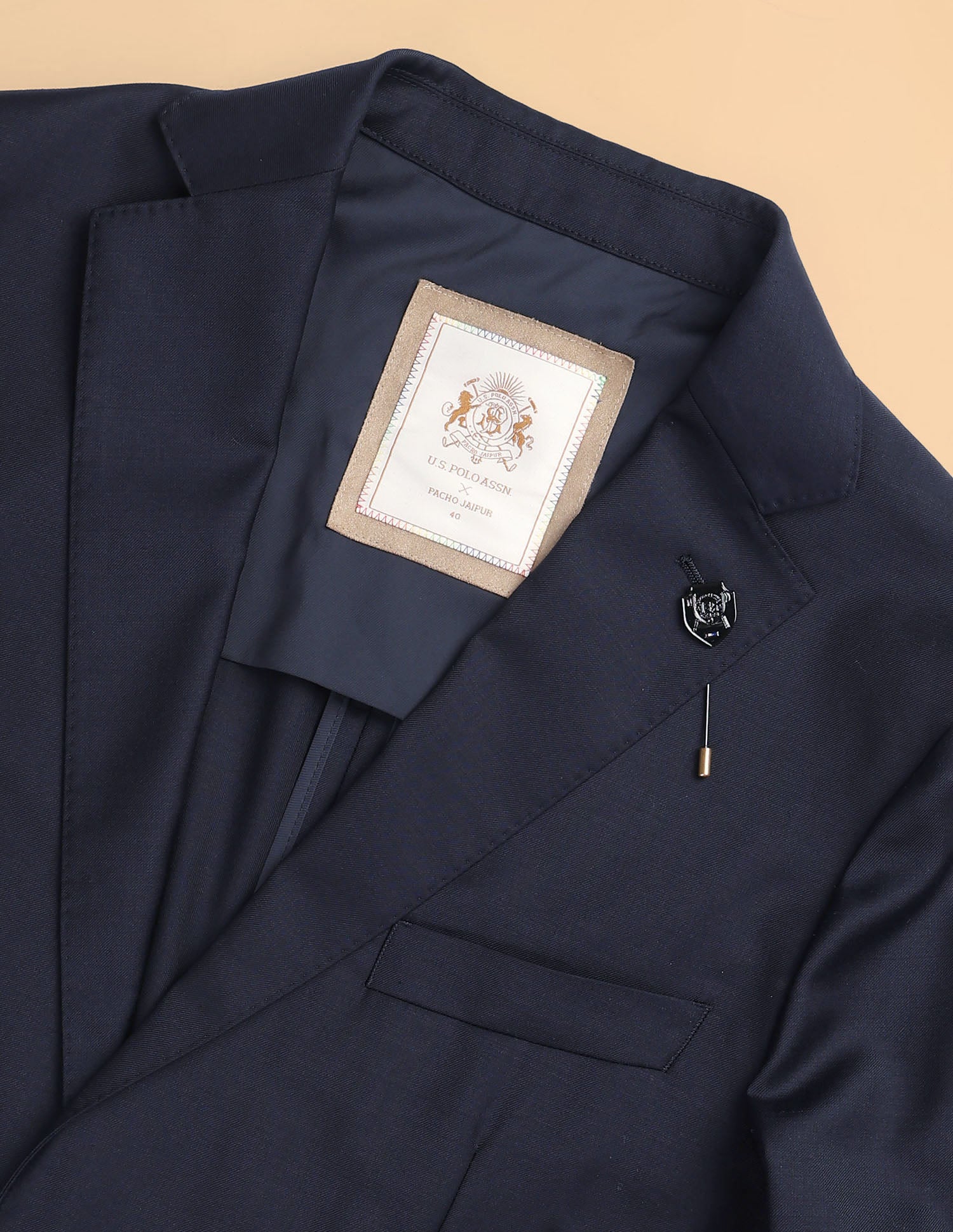 Pacho X Satin Slim Fit Blazer - Image 2