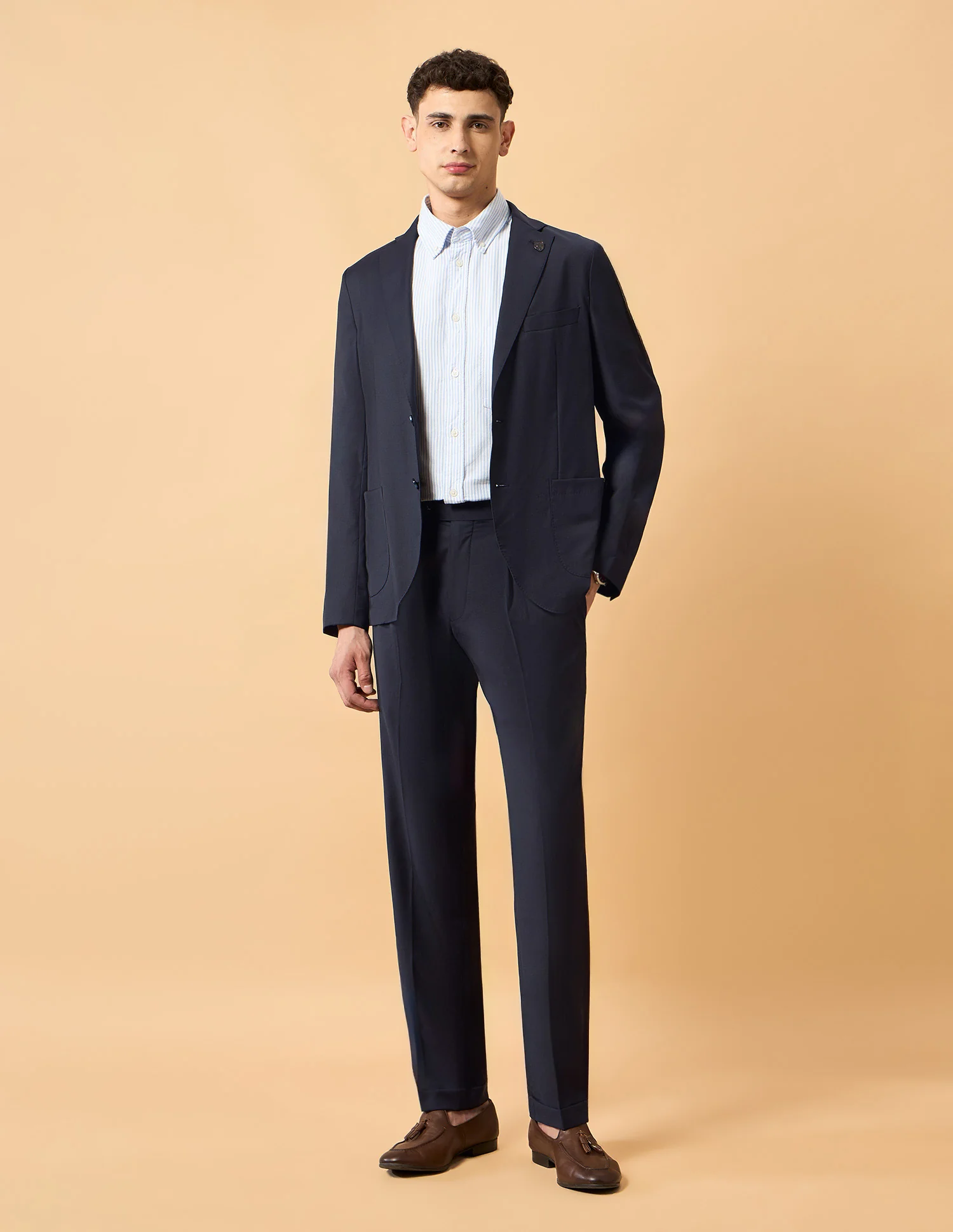 Pacho X Satin Slim Fit Blazer - Image 3