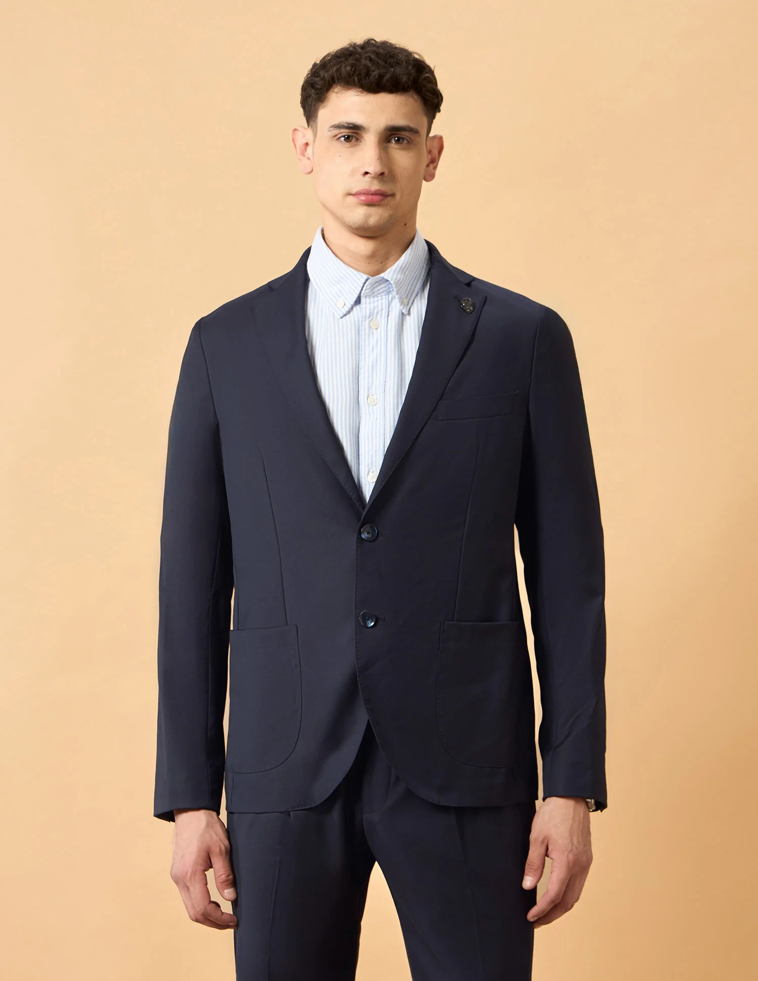 Pacho X Satin Slim Fit Blazer - Image 6