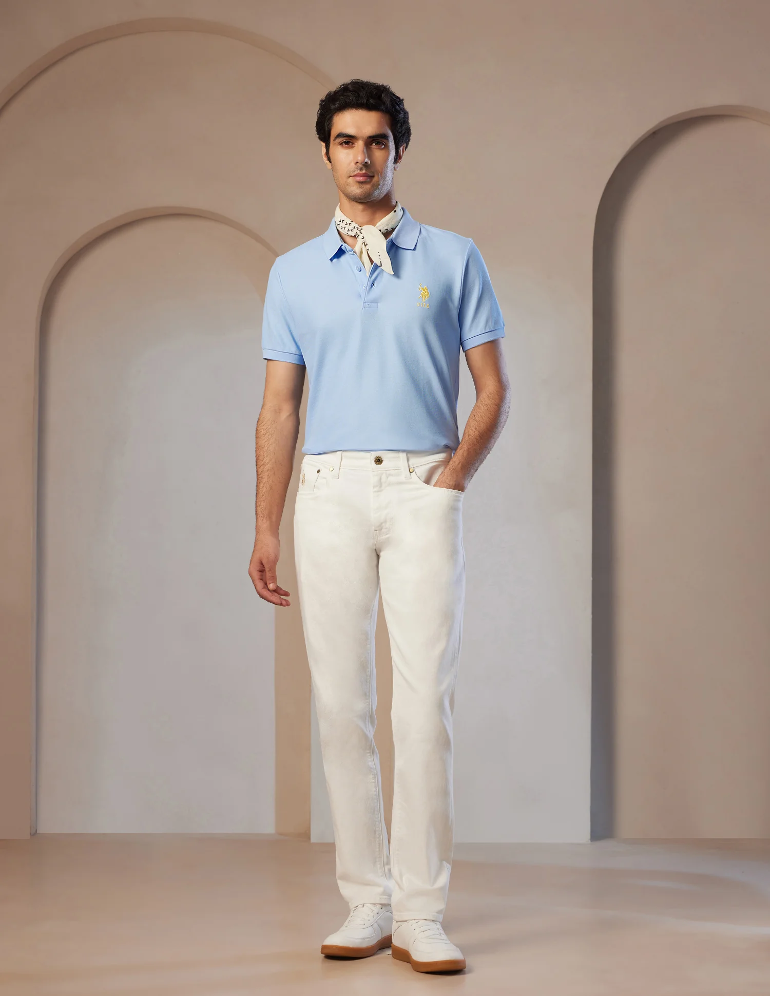 Pacho X Slim Fit Cotton Polo Shirt - Image 3