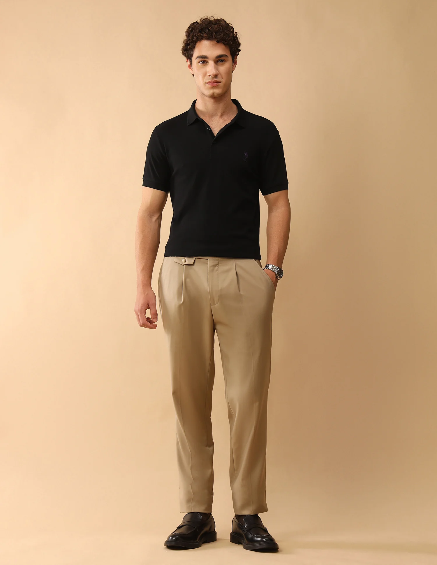 Pacho X Slim Fit Solid Polo Shirt - Image 3