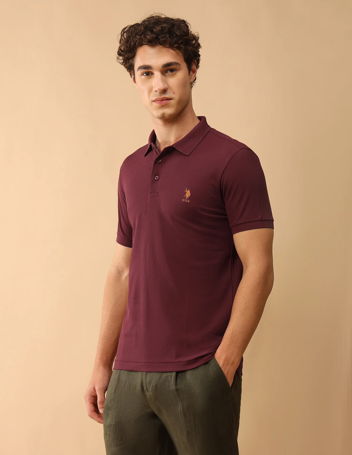 Pacho X Slim Fit Solid Polo Shirt - Image 4