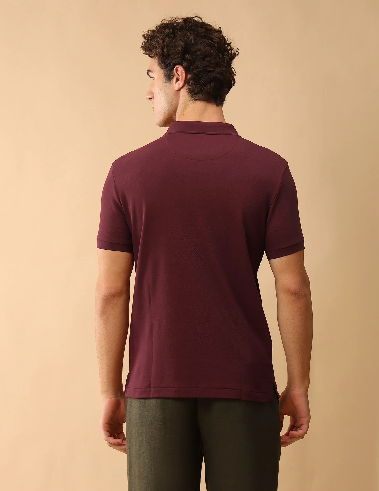 Pacho X Slim Fit Solid Polo Shirt - Image 5
