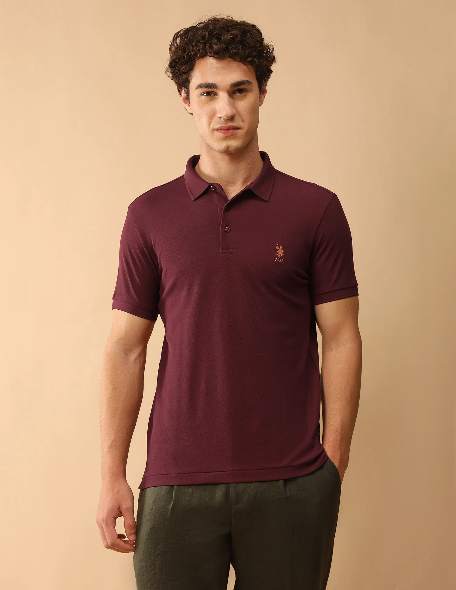 Pacho X Slim Fit Solid Polo Shirt - Image 6