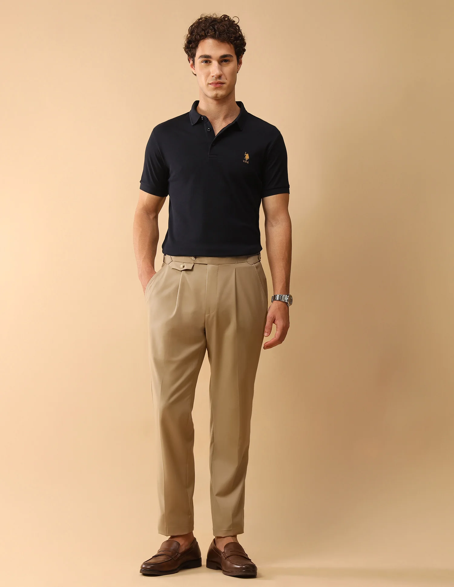 Pacho X Slim Fit Solid Polo Shirt - Image 3