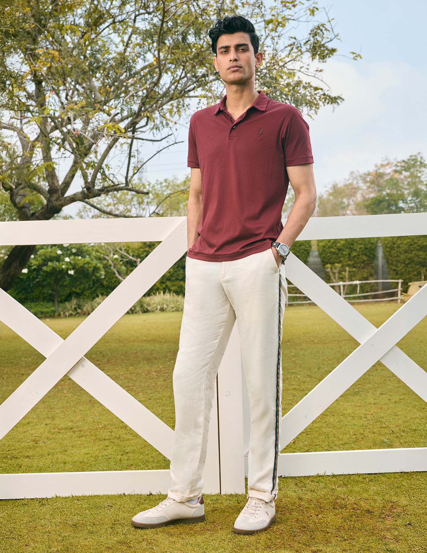 Pacho X Slim Fit Solid Polo Shirt - Image 3