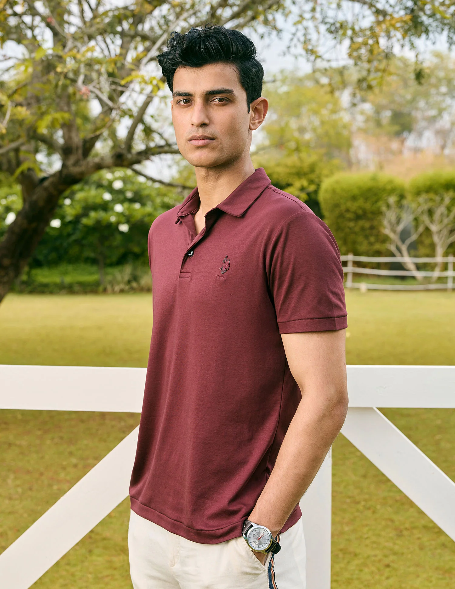 Pacho X Slim Fit Solid Polo Shirt - Image 4