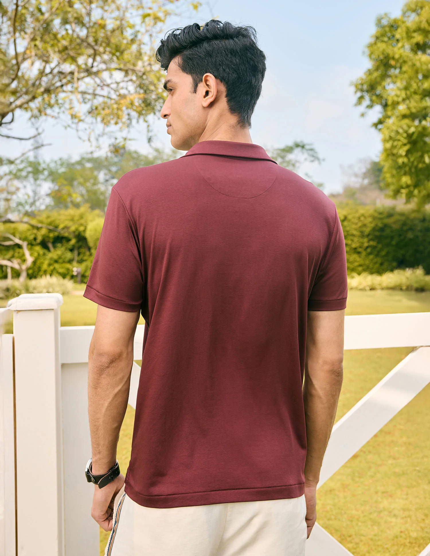 Pacho X Slim Fit Solid Polo Shirt - Image 5