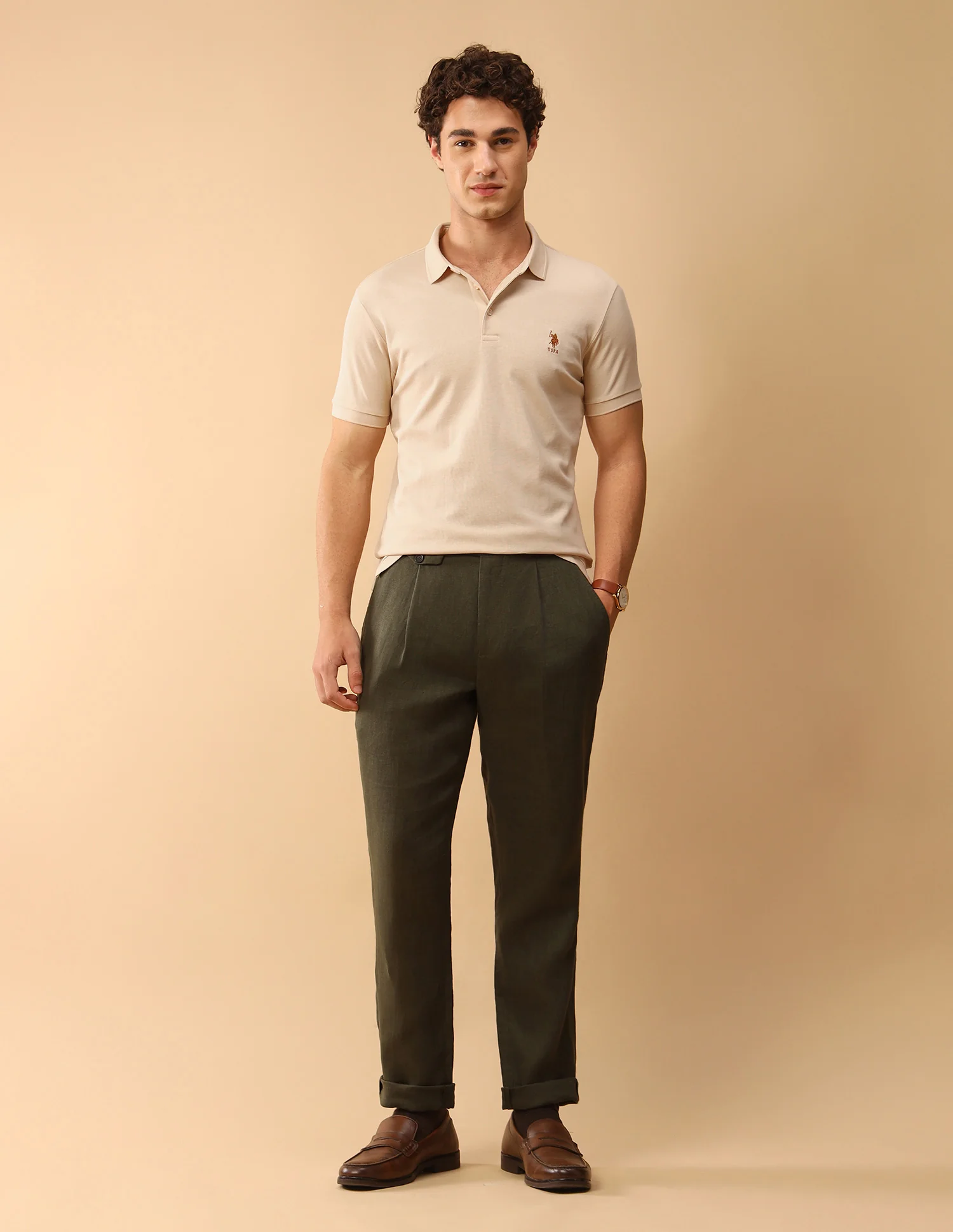 Pacho X Slim Fit Solid Polo Shirt - Image 3