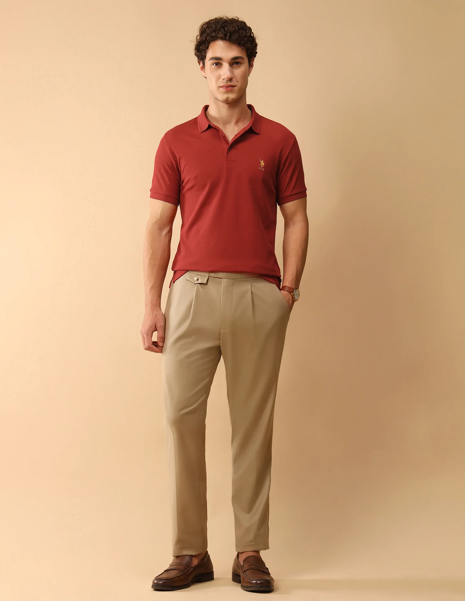 Pacho X Slim Fit Solid Polo Shirt - Image 3