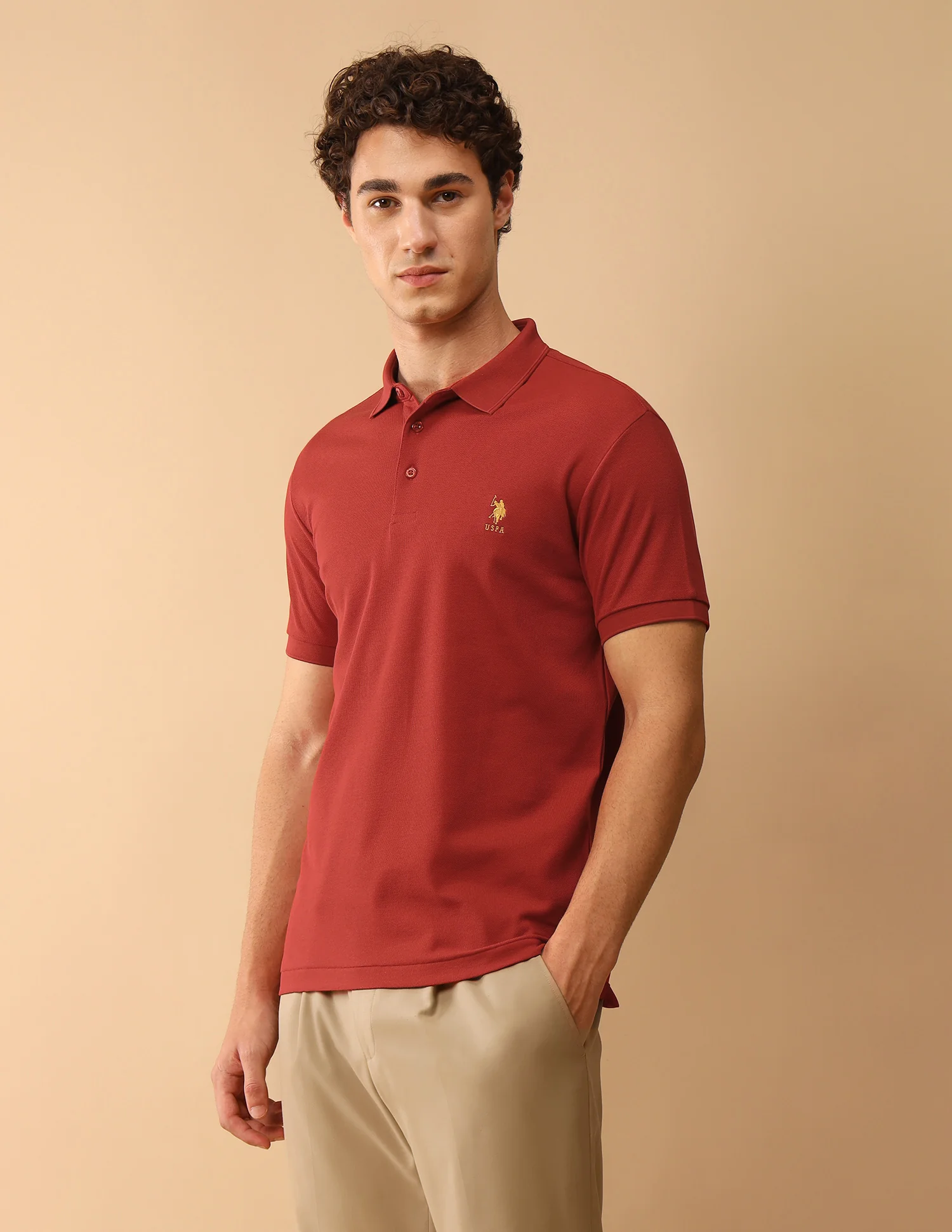 Pacho X Slim Fit Solid Polo Shirt - Image 4