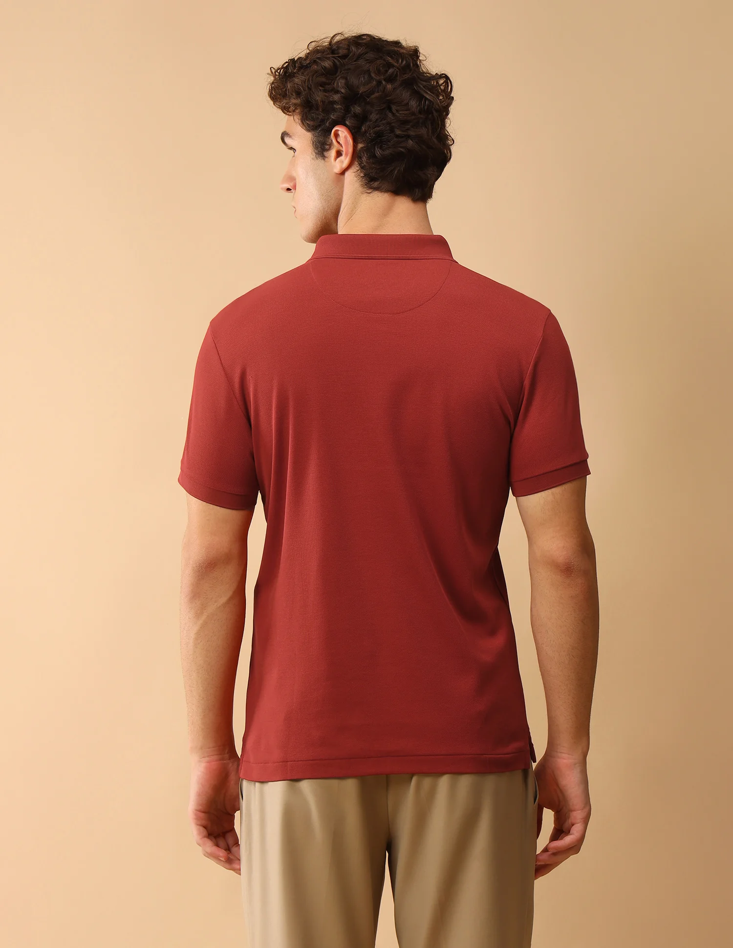 Pacho X Slim Fit Solid Polo Shirt - Image 5