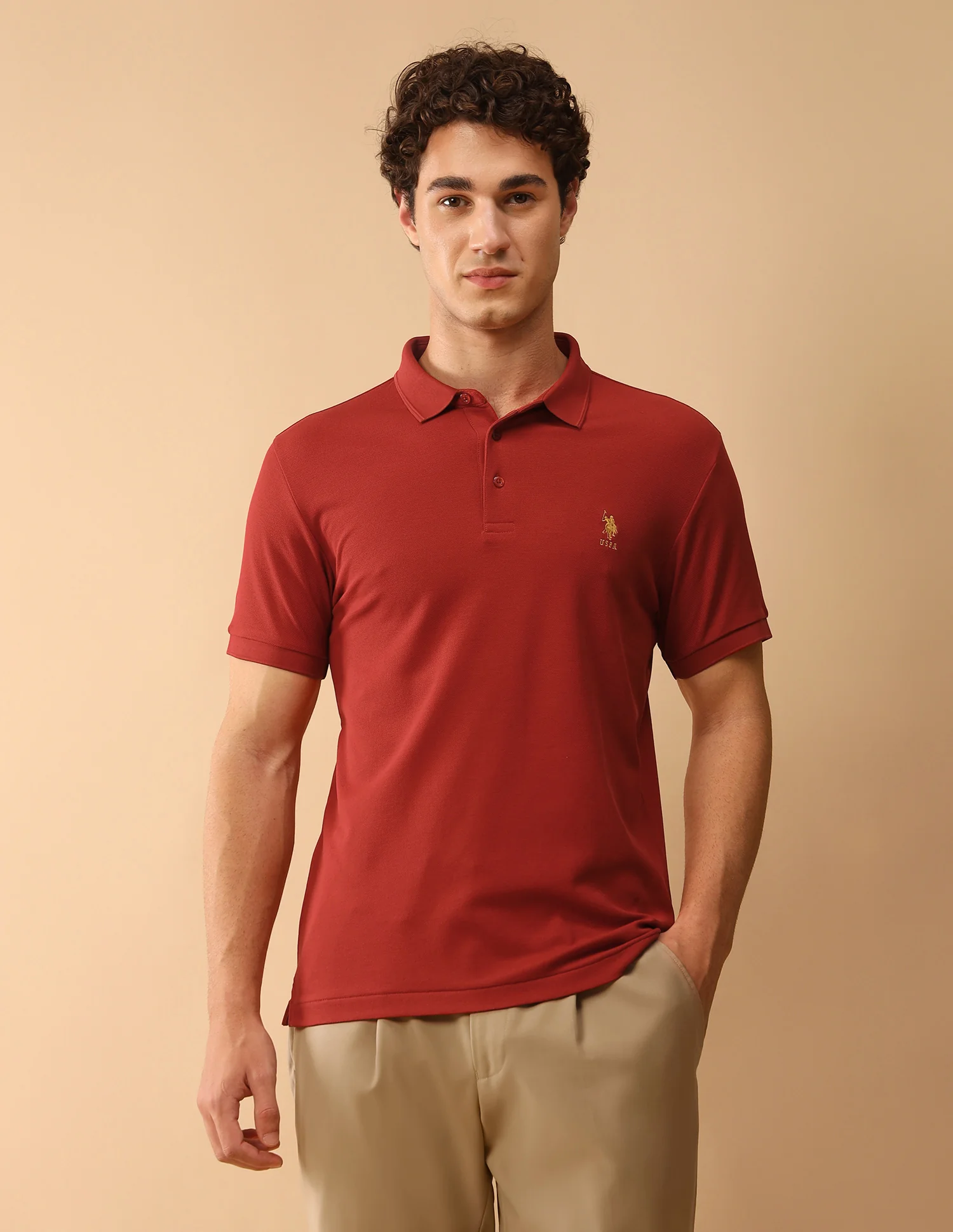 Pacho X Slim Fit Solid Polo Shirt - Image 6