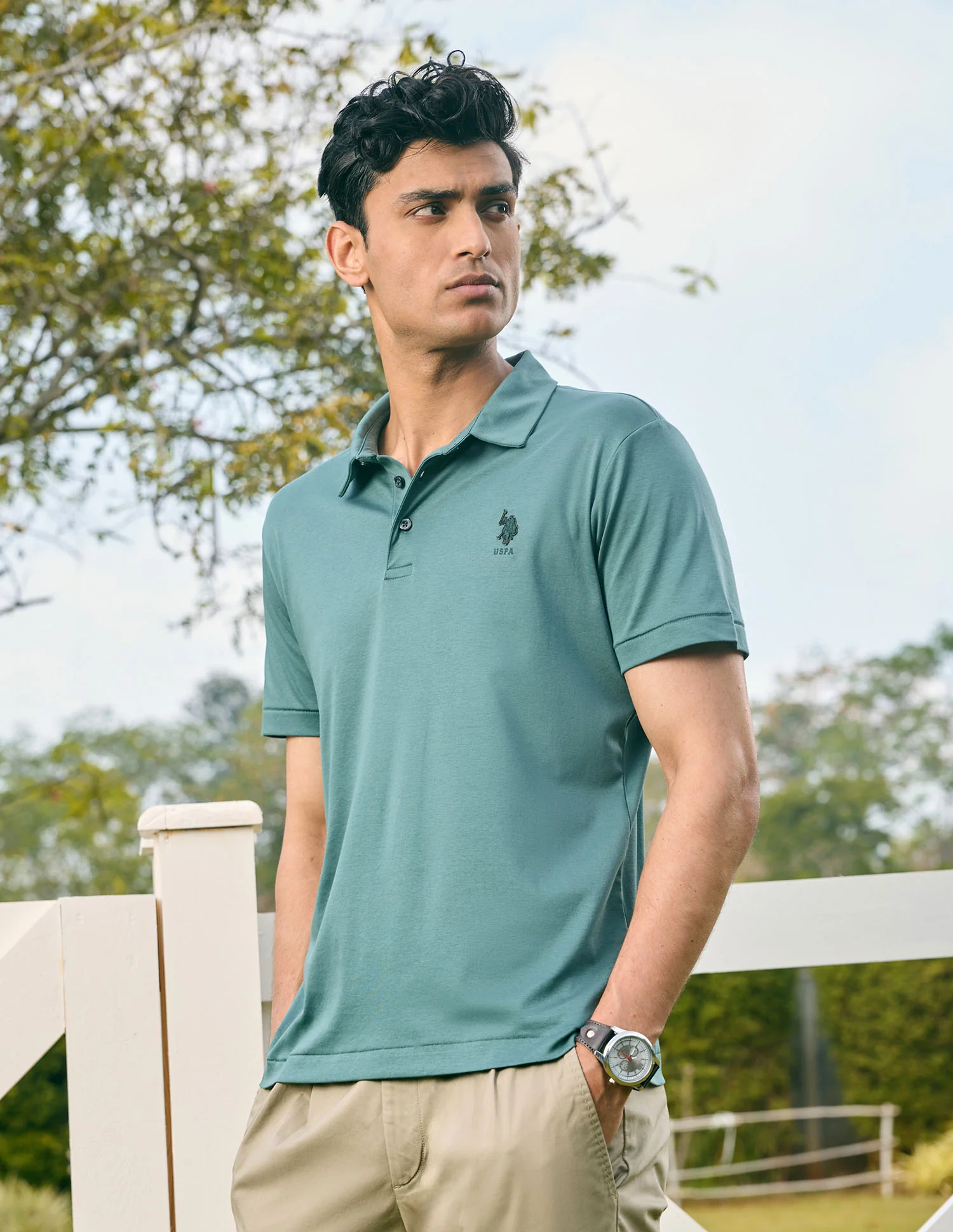 Pacho X Slim Fit Solid Polo Shirt - Image 4