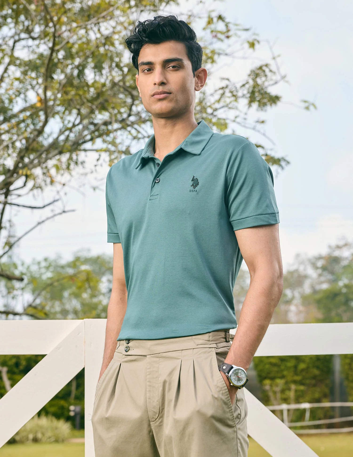Pacho X Slim Fit Solid Polo Shirt - Image 6