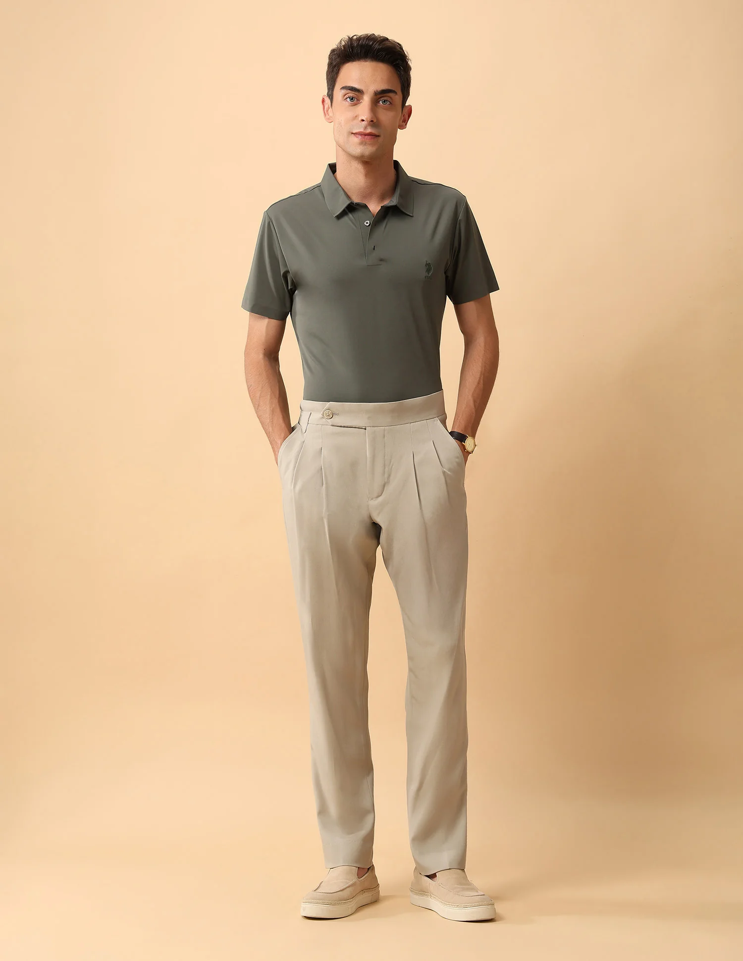 Pacho X Slim Fit Solid Polo Shirt - Image 3