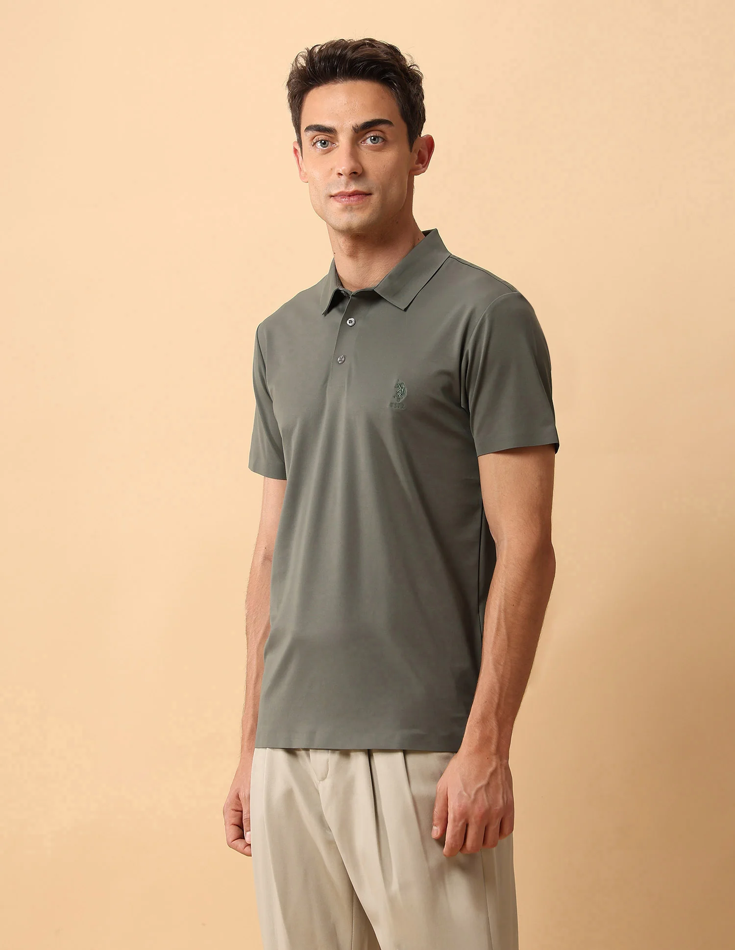 Pacho X Slim Fit Solid Polo Shirt - Image 4