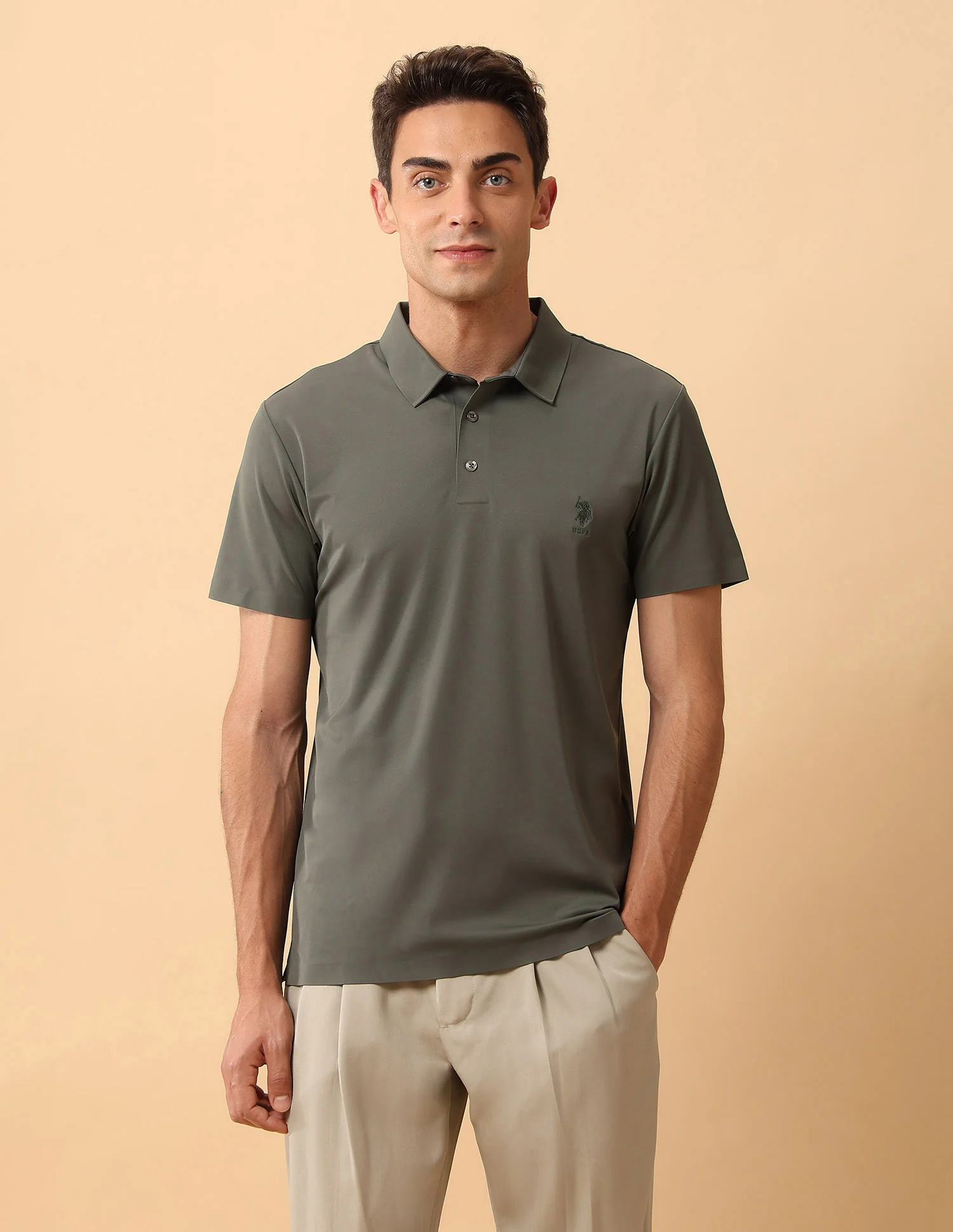 Pacho X Slim Fit Solid Polo Shirt - Image 6