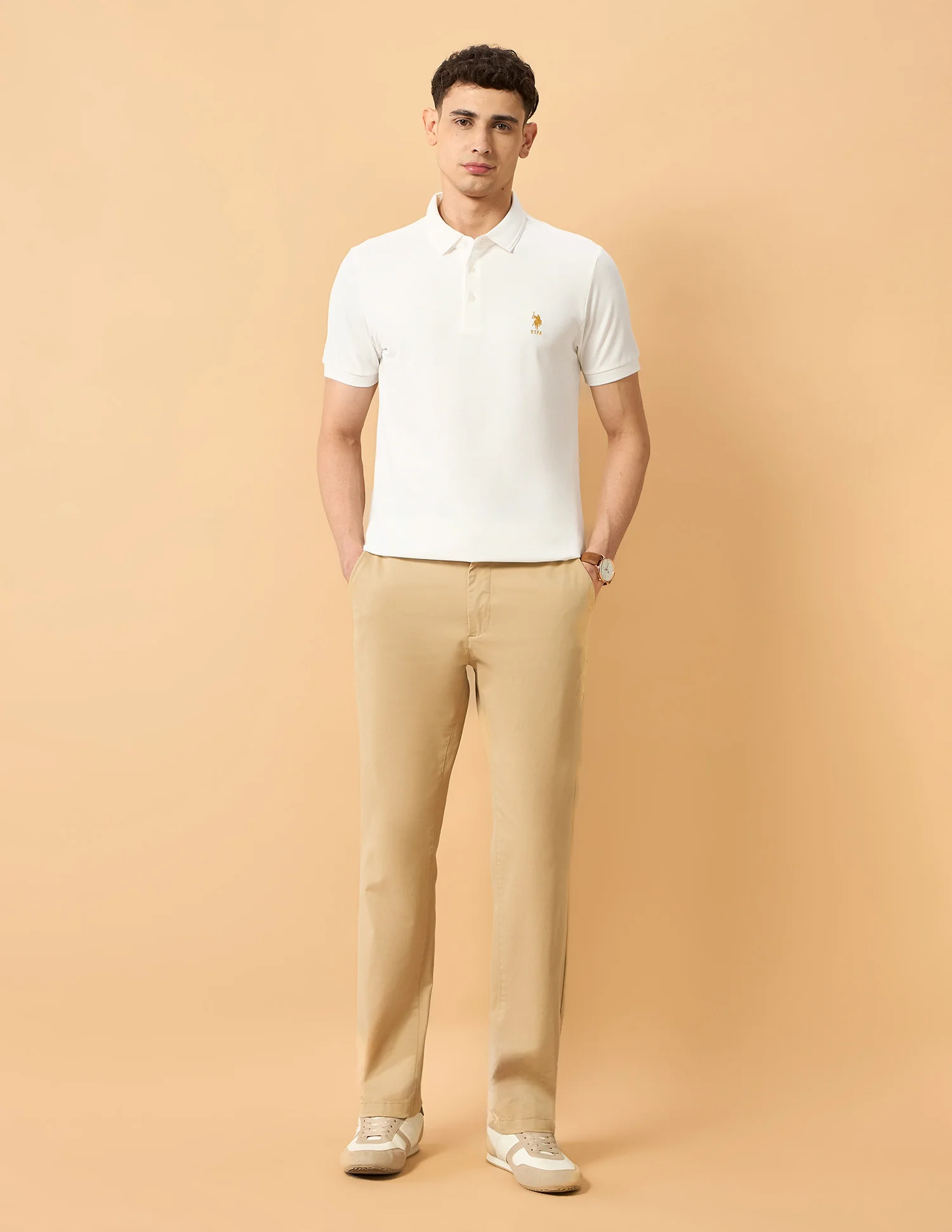 Pacho X Solid Regular Fit Polo Shirt - Image 3
