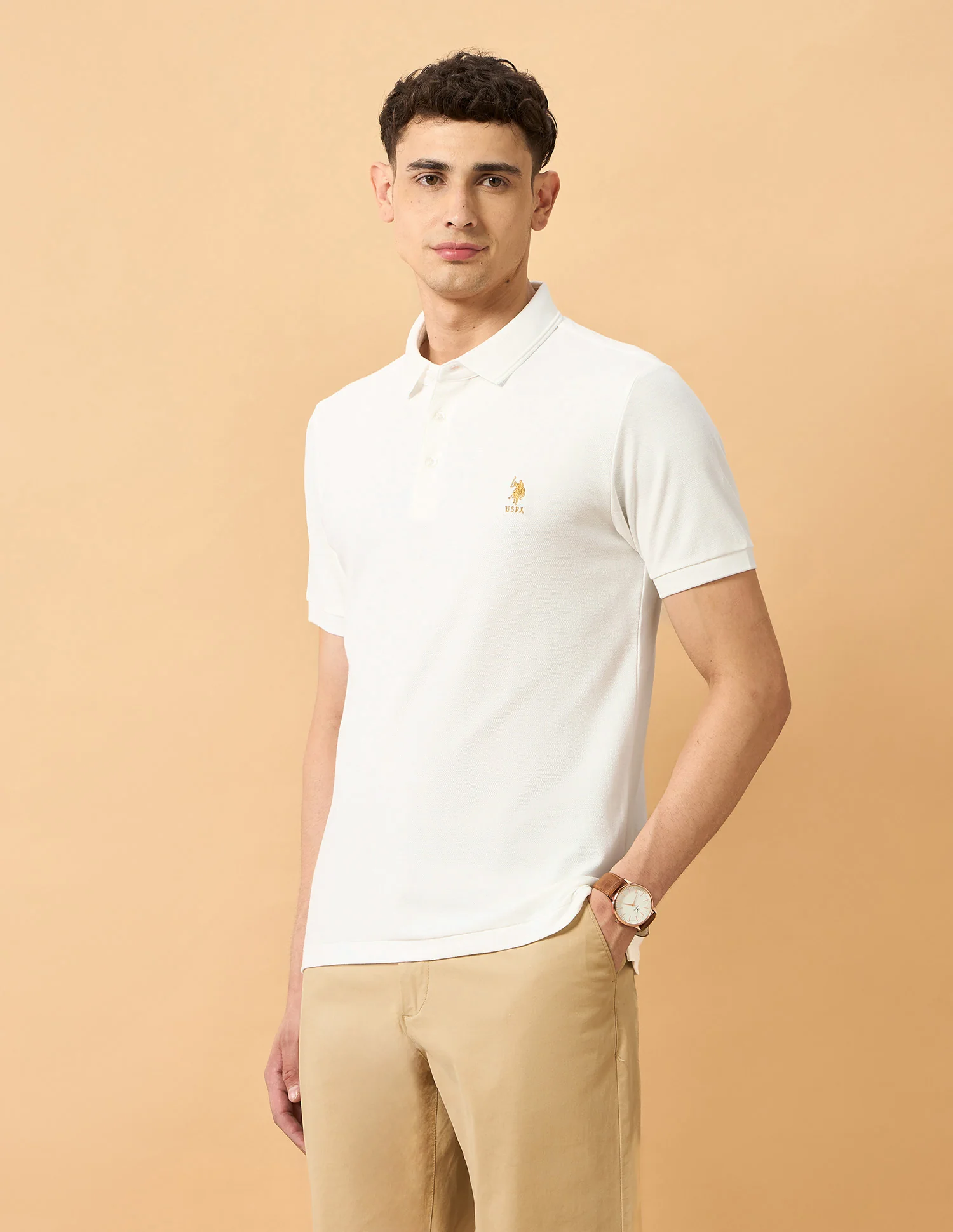 Pacho X Solid Regular Fit Polo Shirt - Image 4