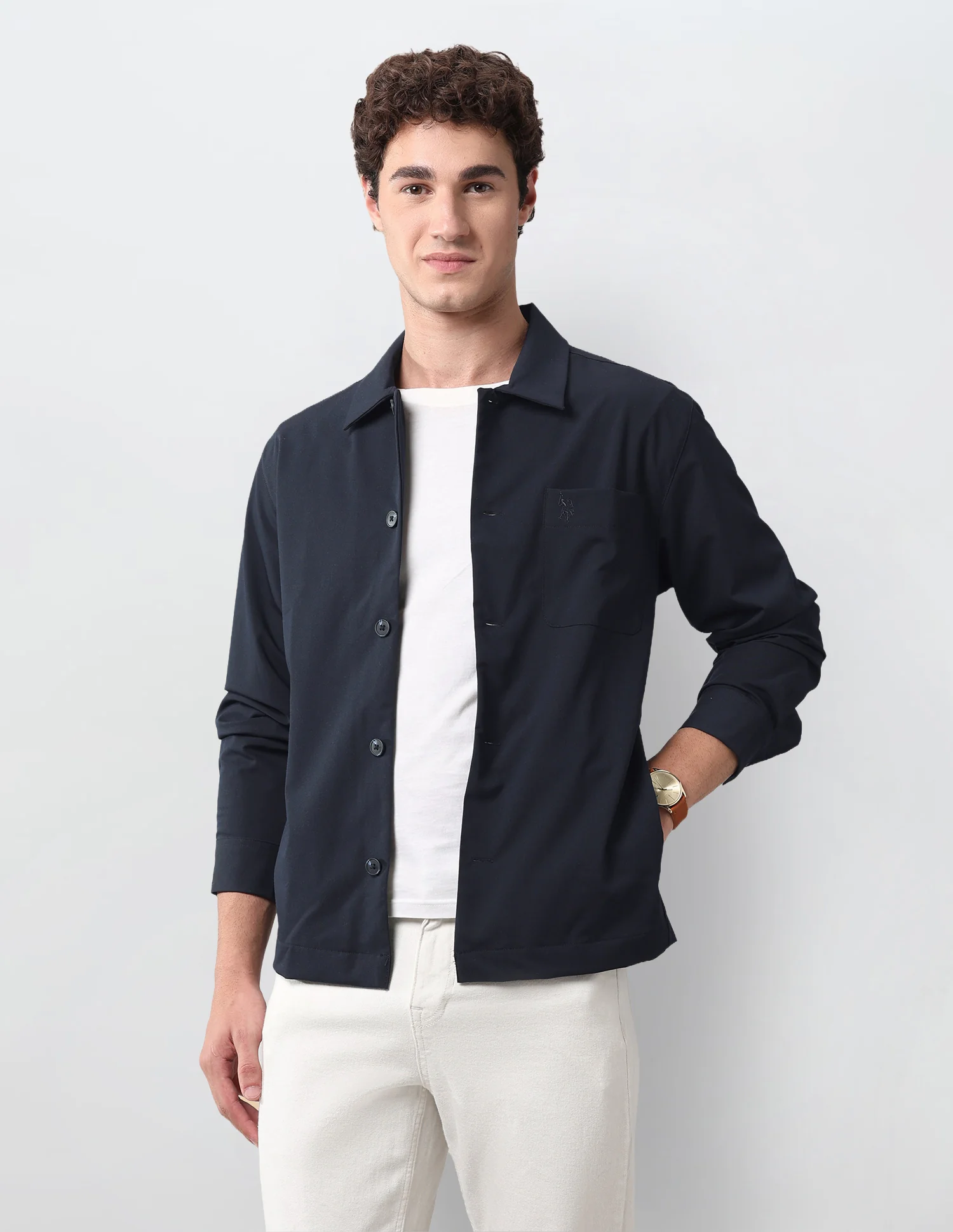Pacho X Solid Regular Fit Shacket