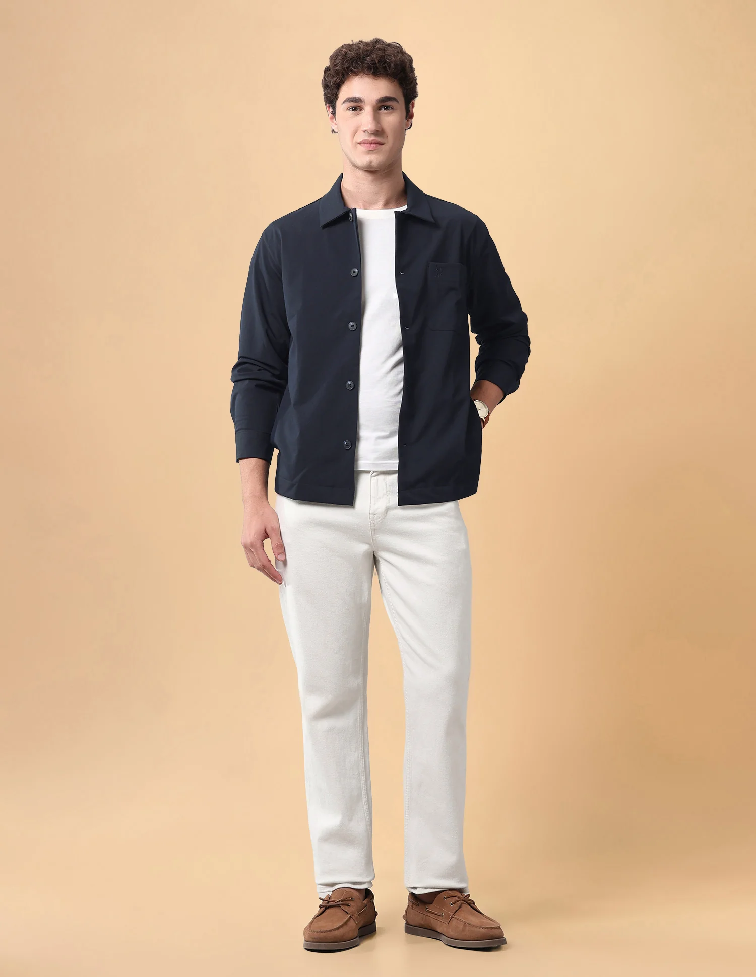 Pacho X Solid Regular Fit Shacket - Image 3