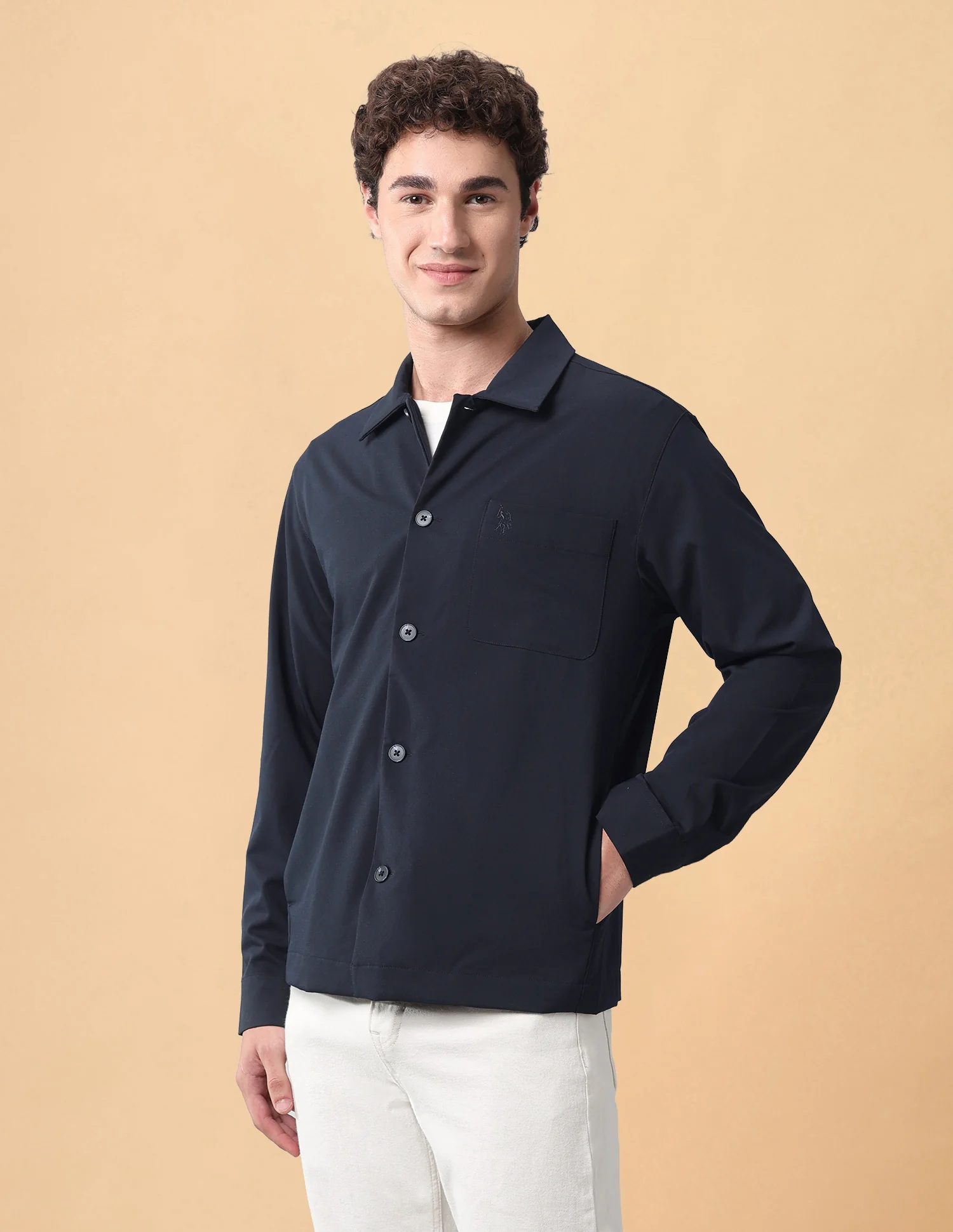 Pacho X Solid Regular Fit Shacket - Image 4