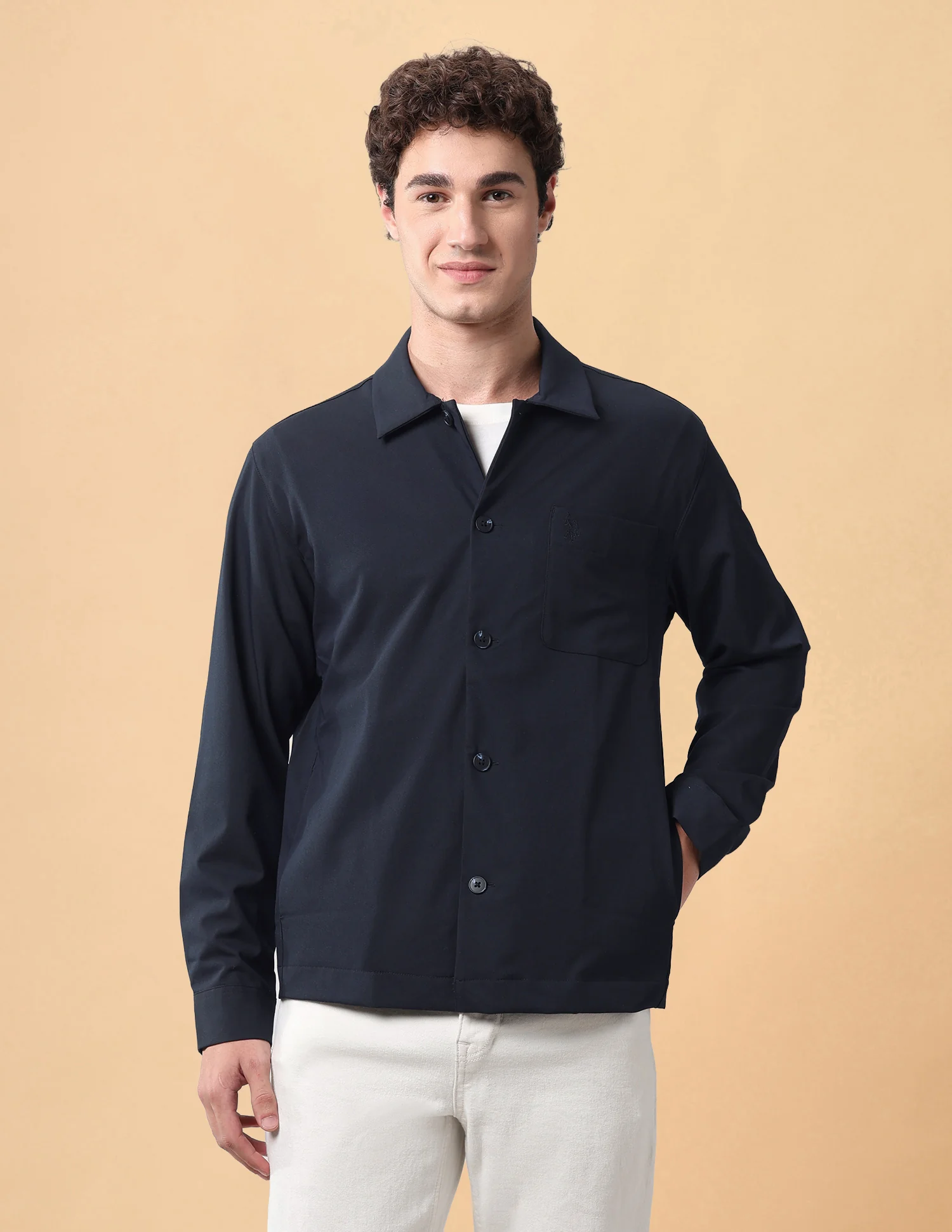Pacho X Solid Regular Fit Shacket - Image 6