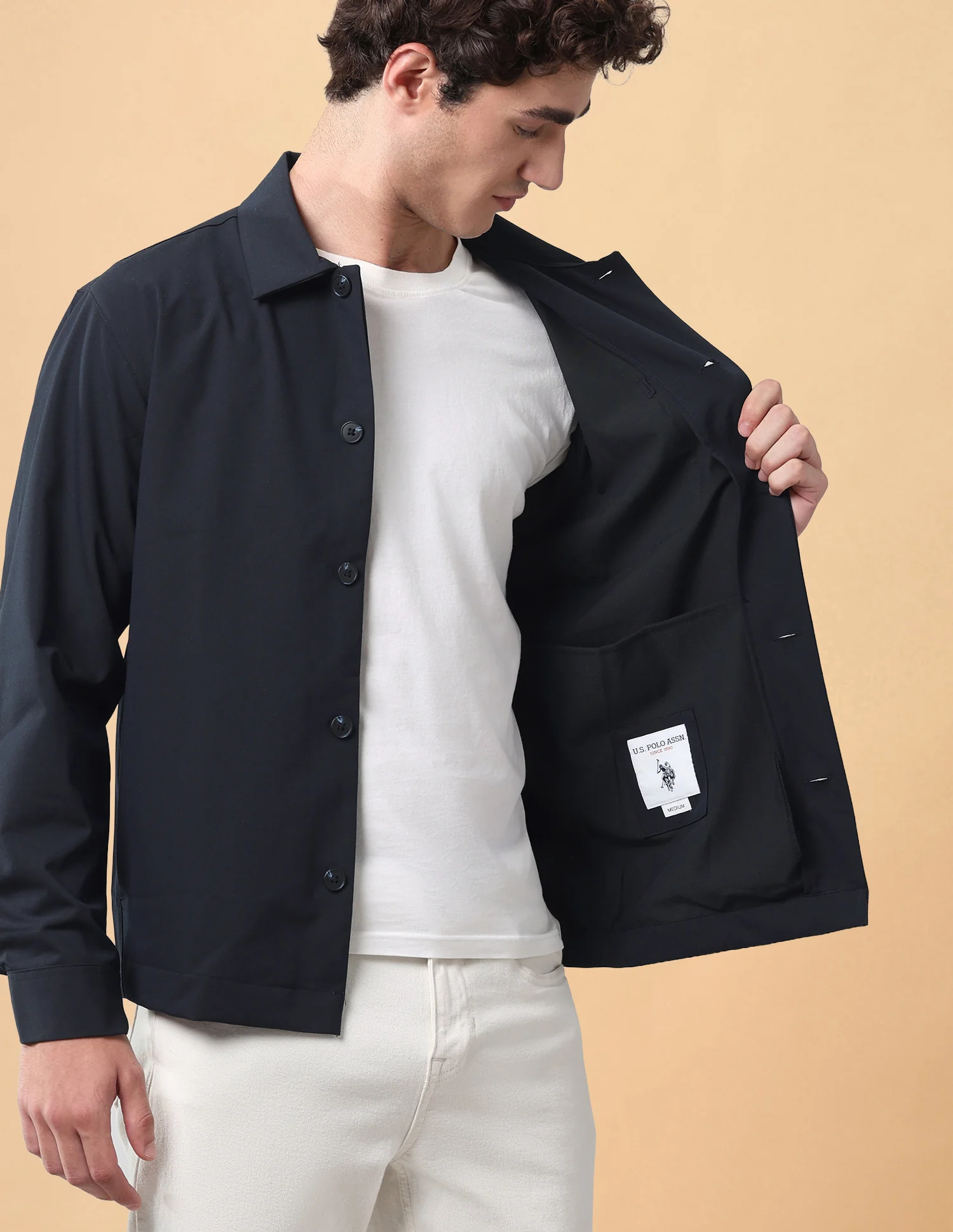 Pacho X Solid Regular Fit Shacket - Image 9