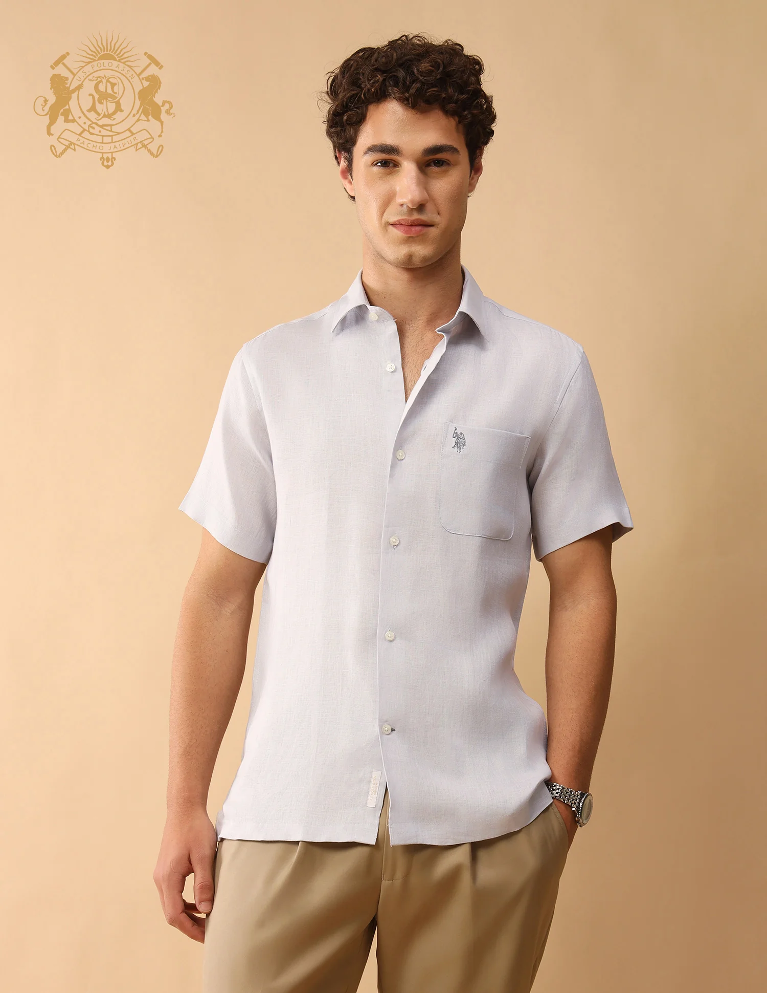 Pacho X Solid Regular Fit Shirt