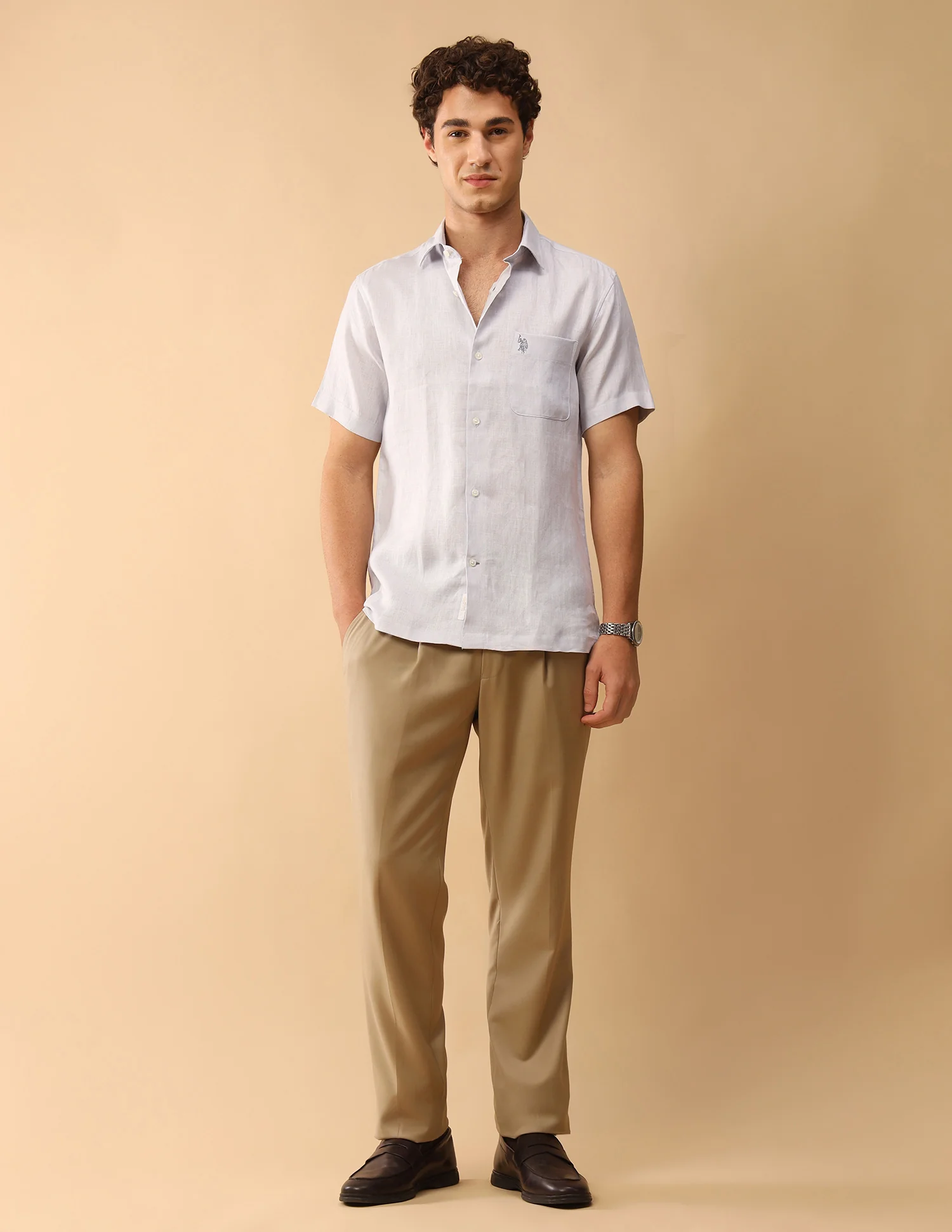Pacho X Solid Regular Fit Shirt - Image 3